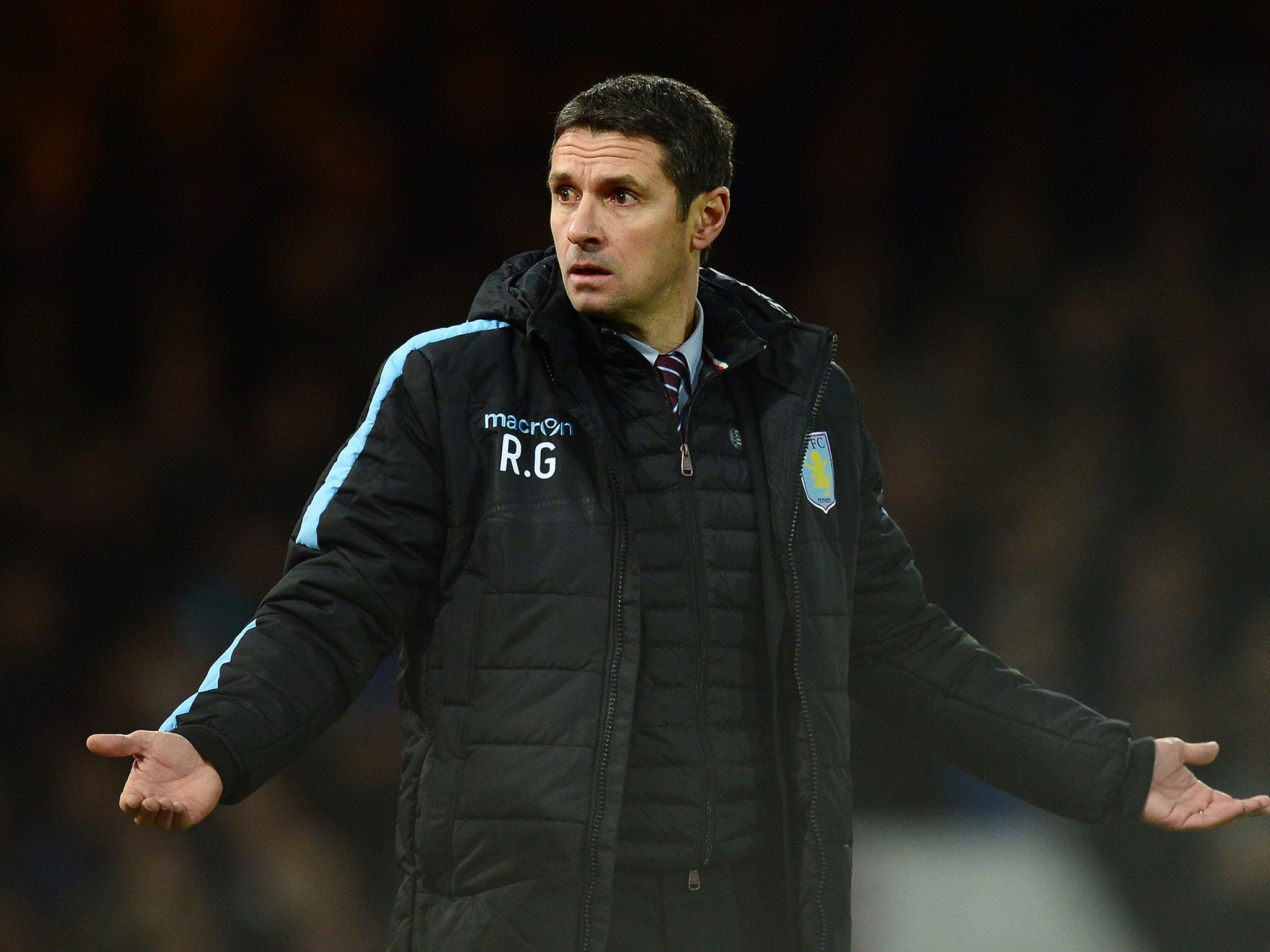 Aston Villa manager Remi Garde