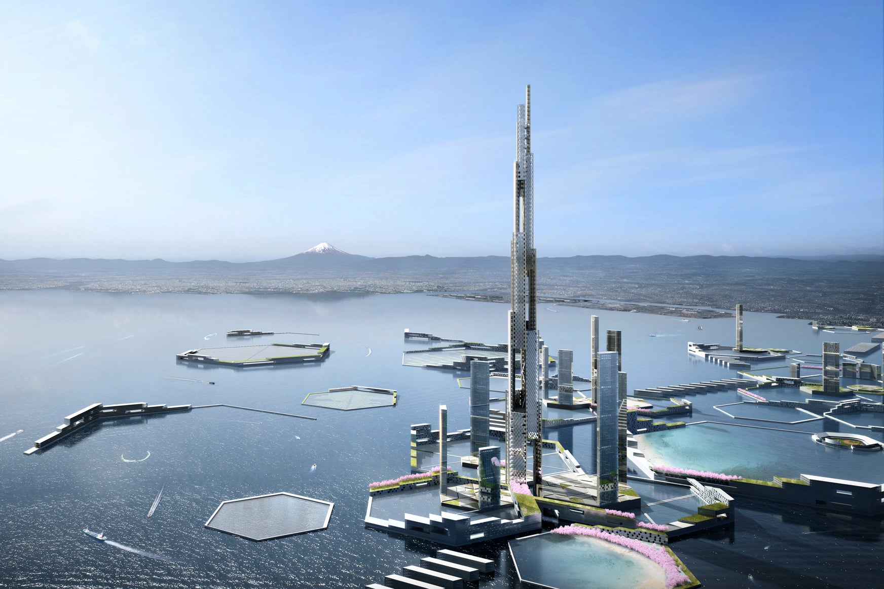 It will be 5,577ft tall when built