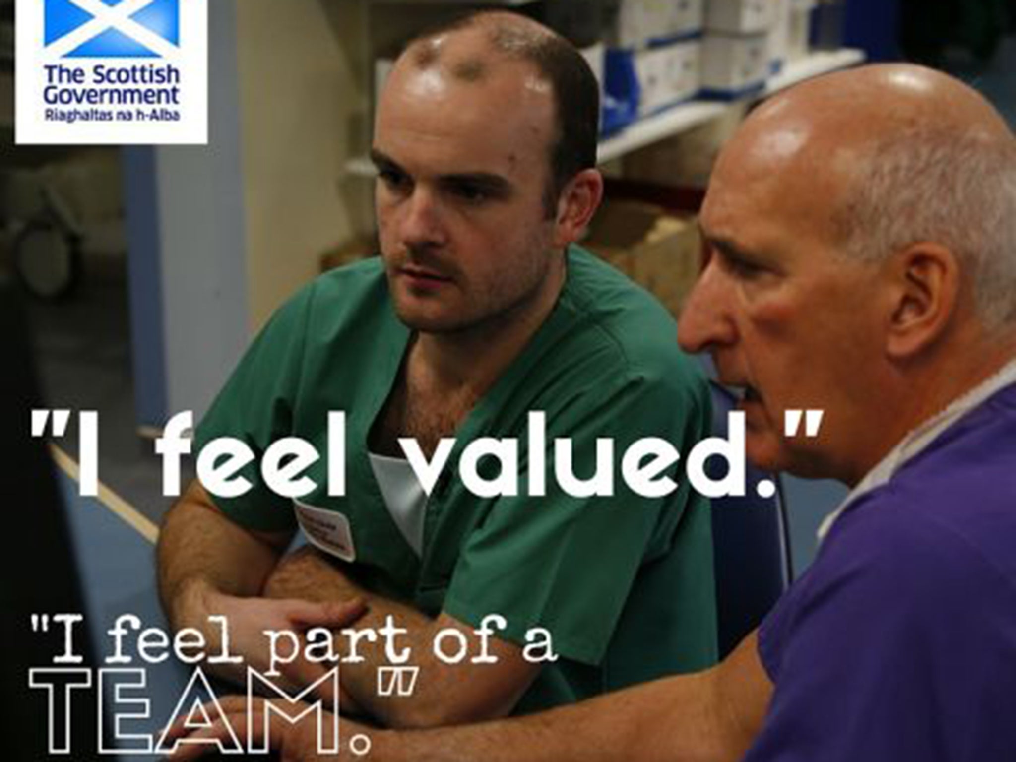 The Scottish campaign promises job fulfilment