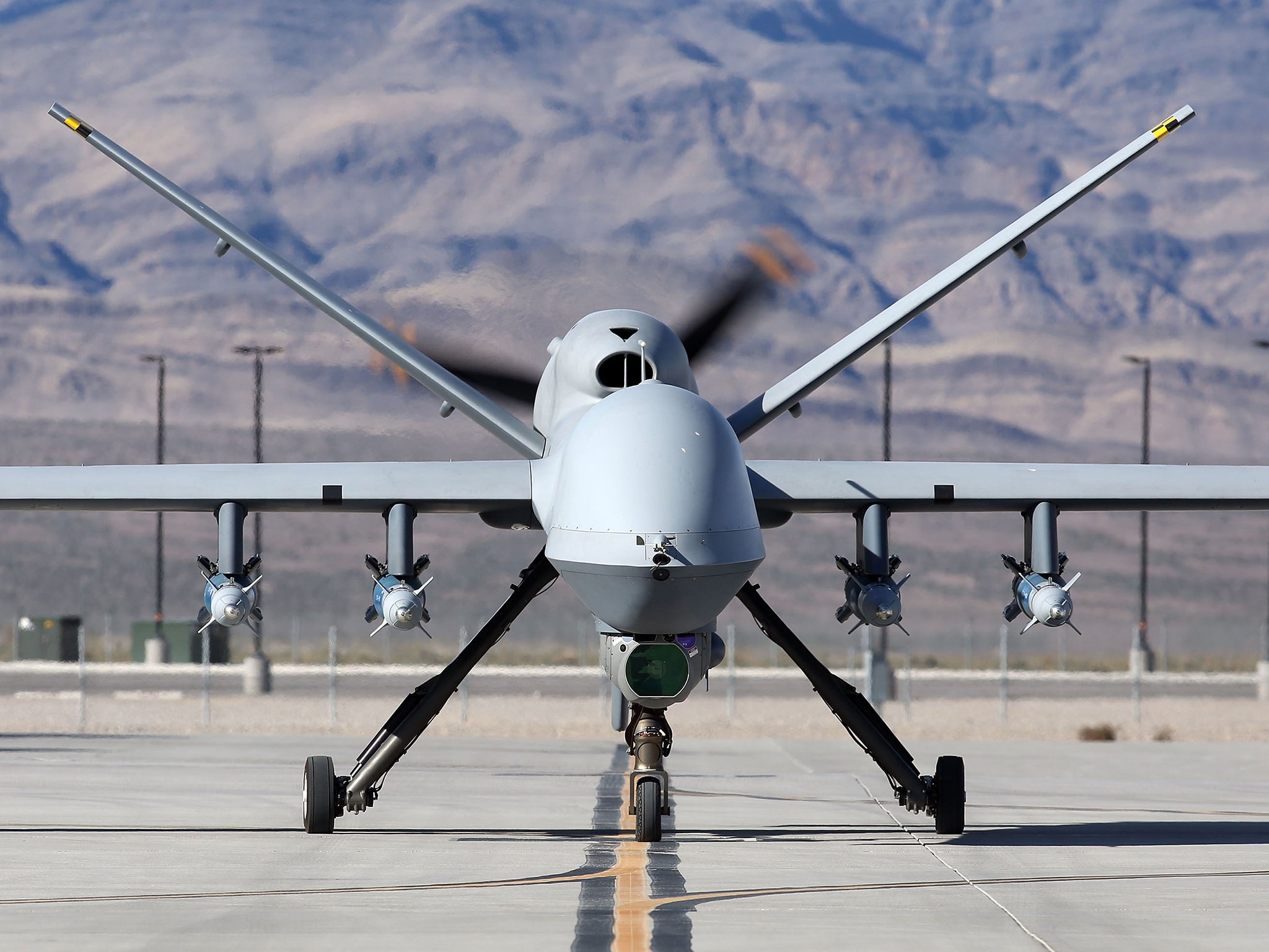 There are concerns that Reaper drones are already being used in Libya