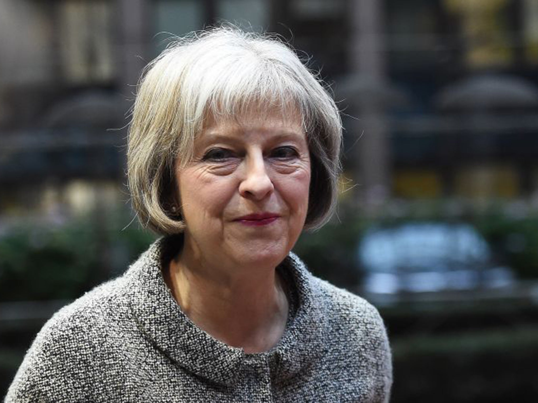 Theresa May: Should protect those helping refugees