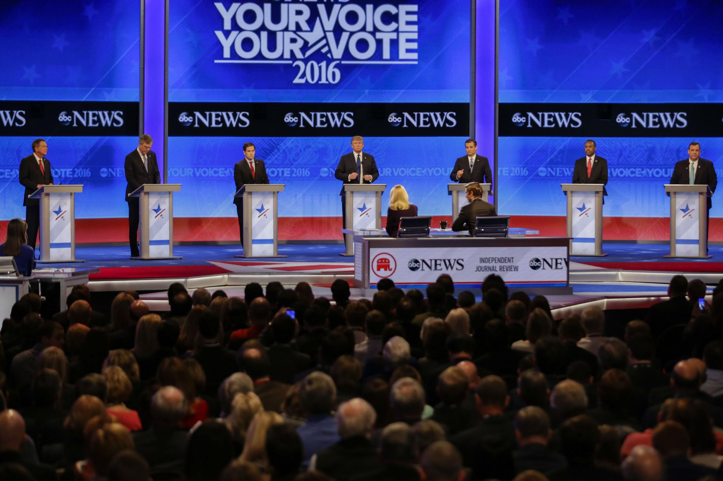 It was the final debate before the New Hampshire primary vote