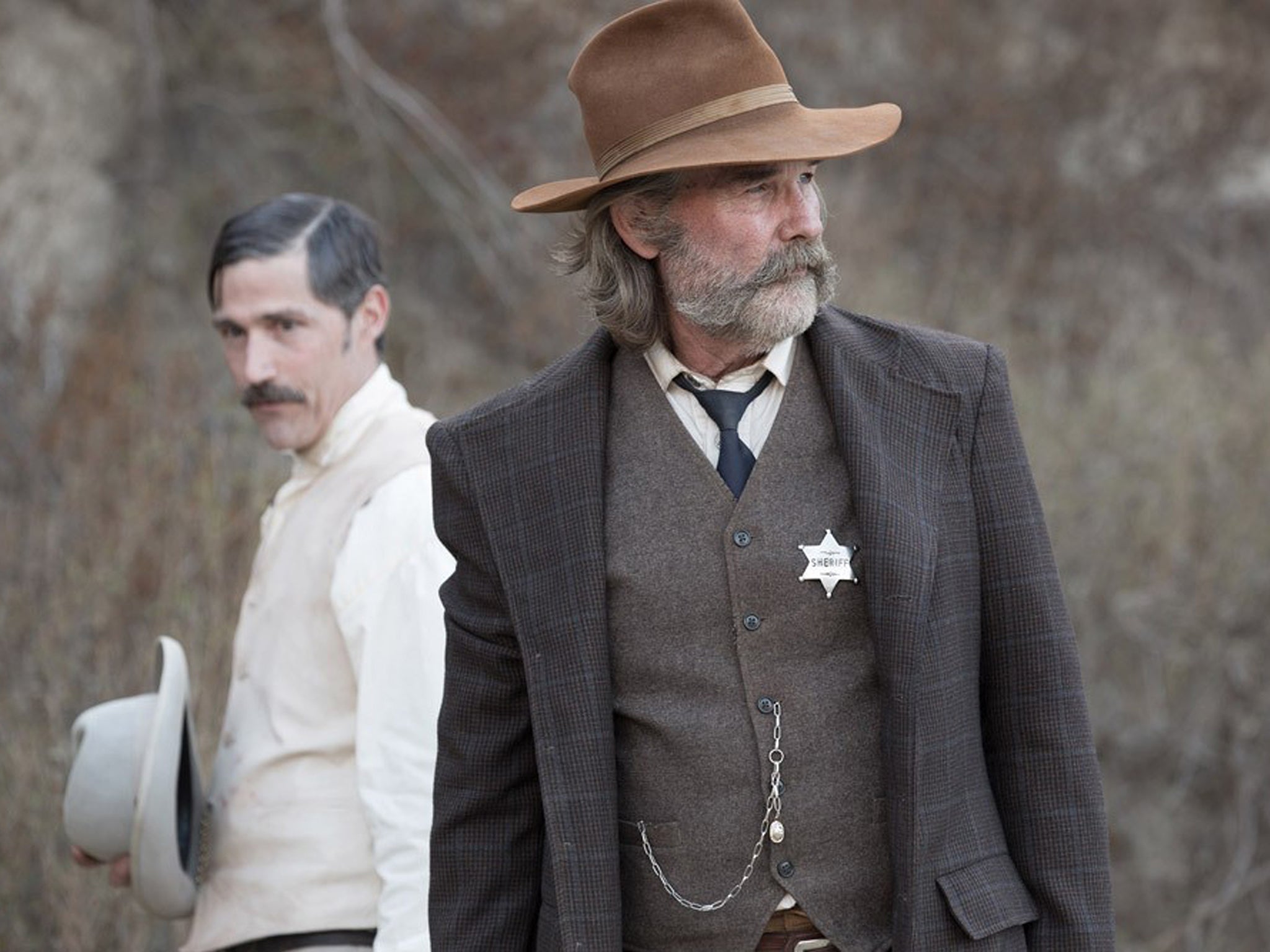 Matthew Fox and Kurt Russell in S Craig Zahler's 'Bone Tomahawk'