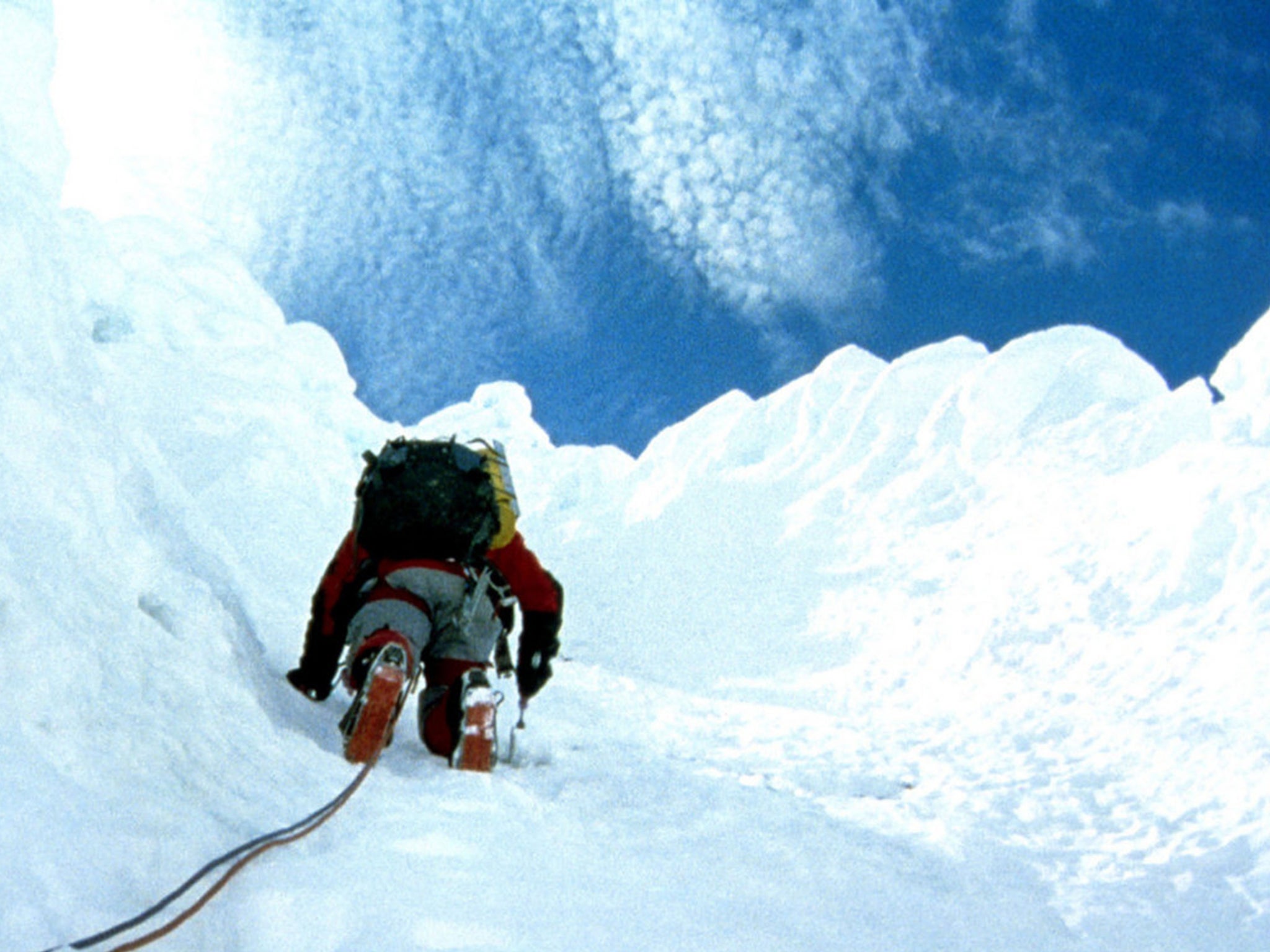 Touching The Void, Joe Simpson’s story about climbing in the Andes, won a Bafta for its producer, John Smithson