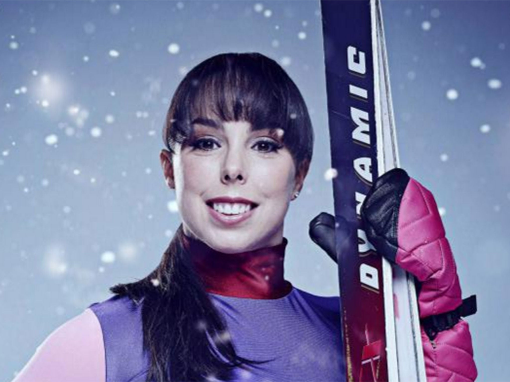 A promotional shot of Beth Tweddle