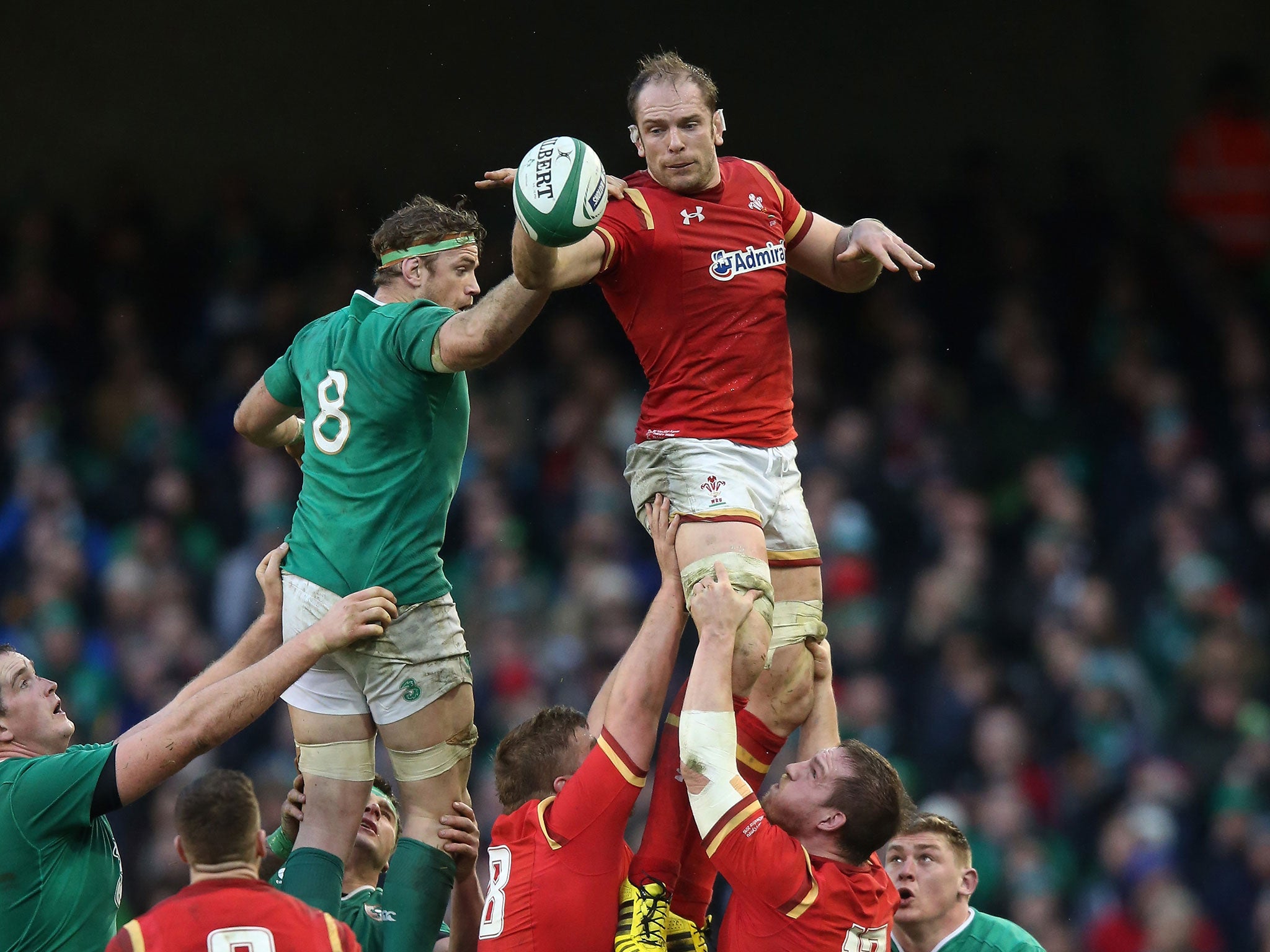 Jones captained the Lions in the final 2013 Test