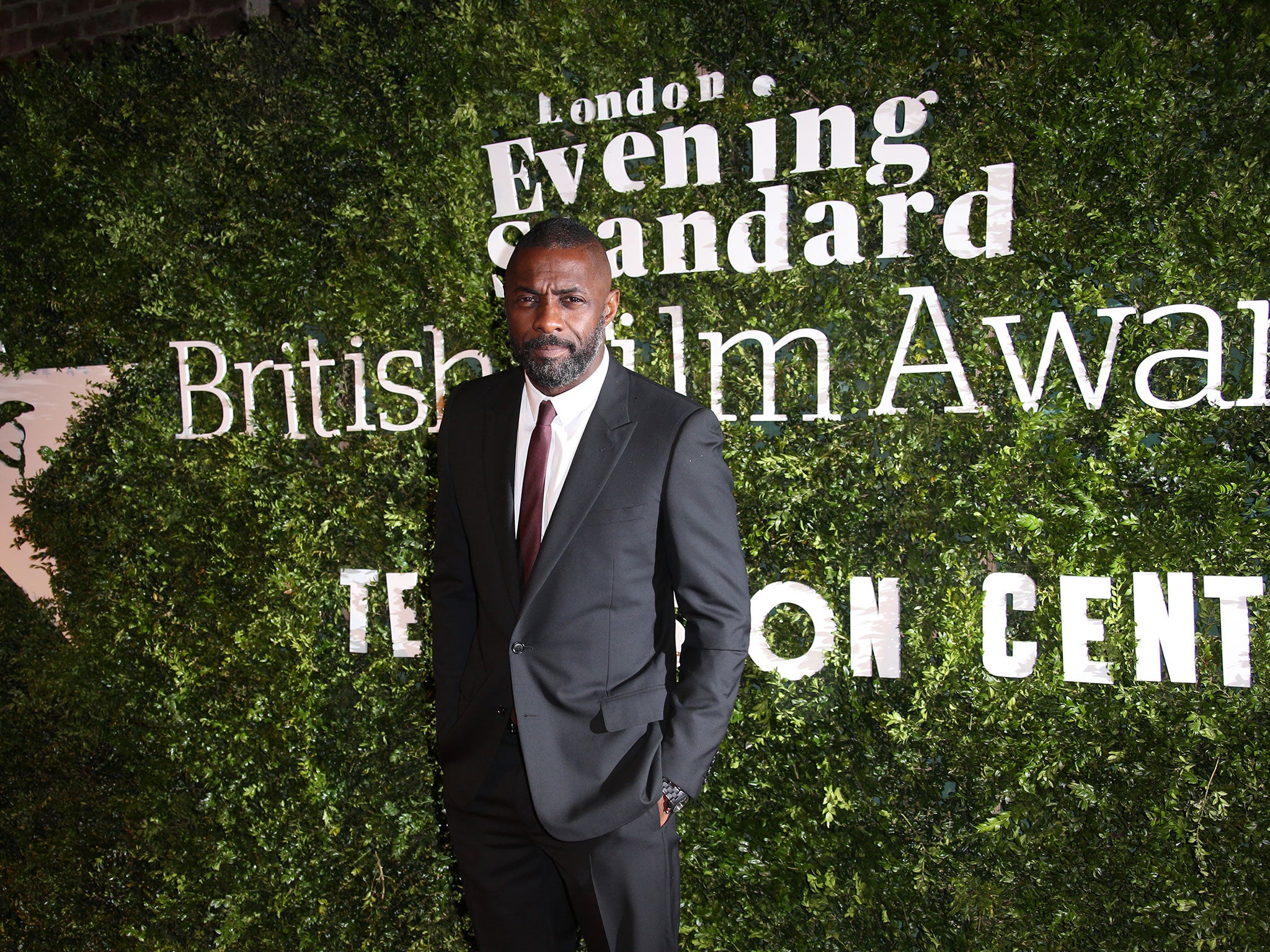 Idris Elba, who won best actor award at the London Evening Standard British Film Awards for his role in ‘Beasts of No Nation’