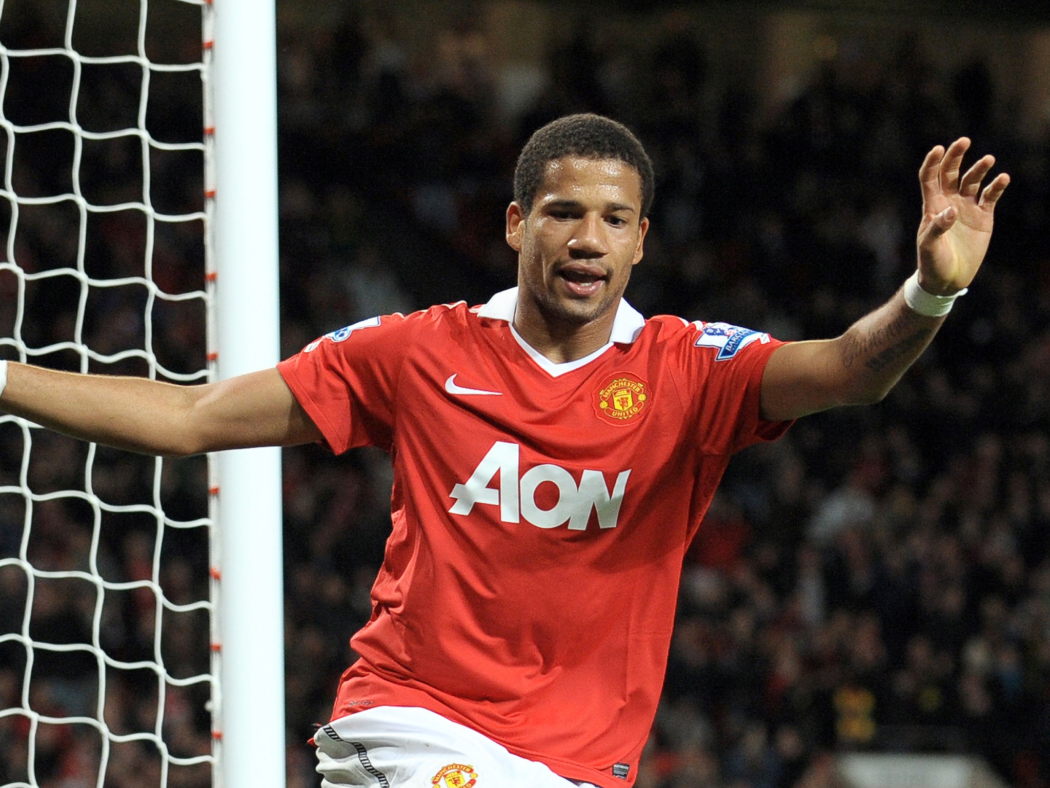 Former Manchester United forward Bebe