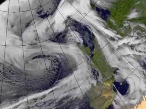 Storm Imogen has brought a max gust of 96mph to Needles Old Battery. Warnings are still in force