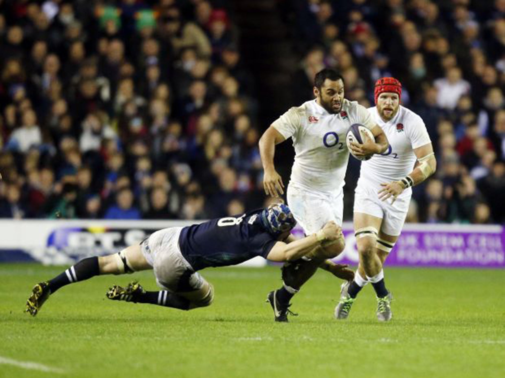 Billy Vunipola got top marks from Eddie Jones