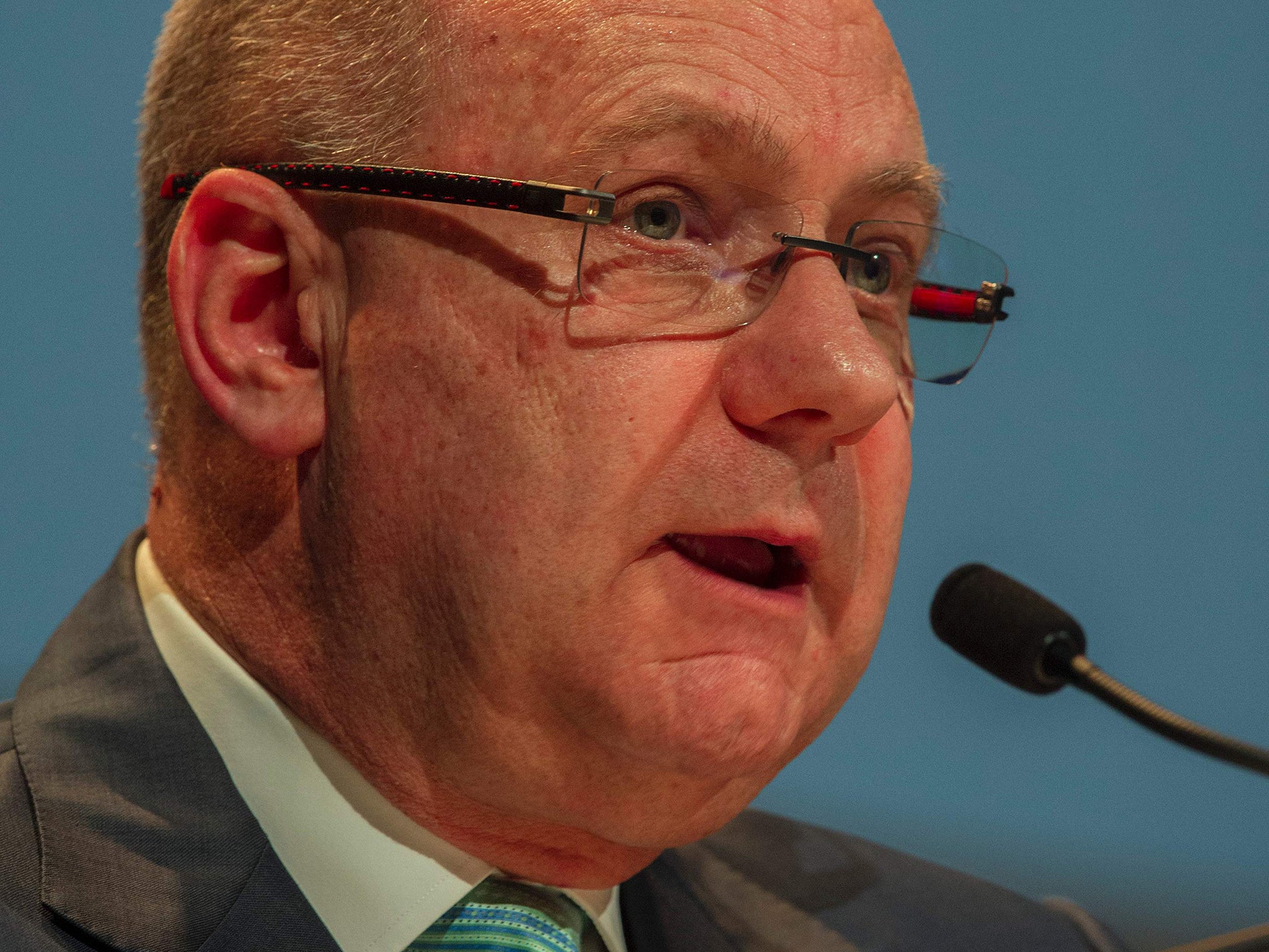 Mark Cutifani of Anglo American gave a gloomy forecast for miners in the next 12 months