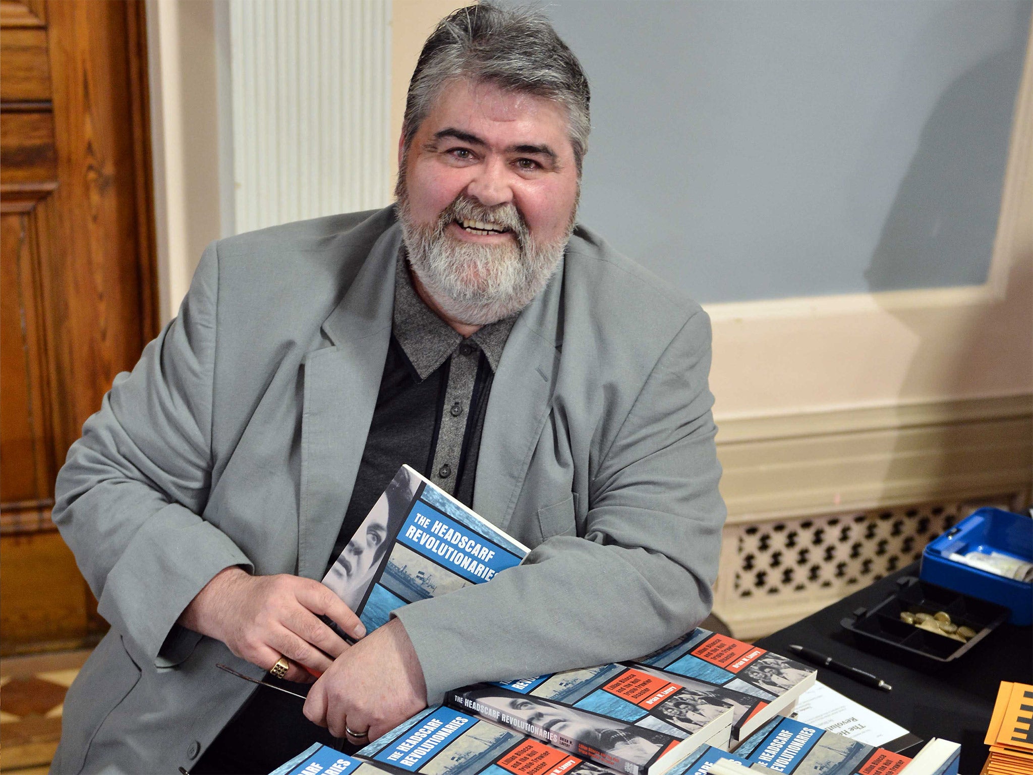 Dr Brian Lavery was inspired by researching Mrs Bilocca’s obituary to write the book