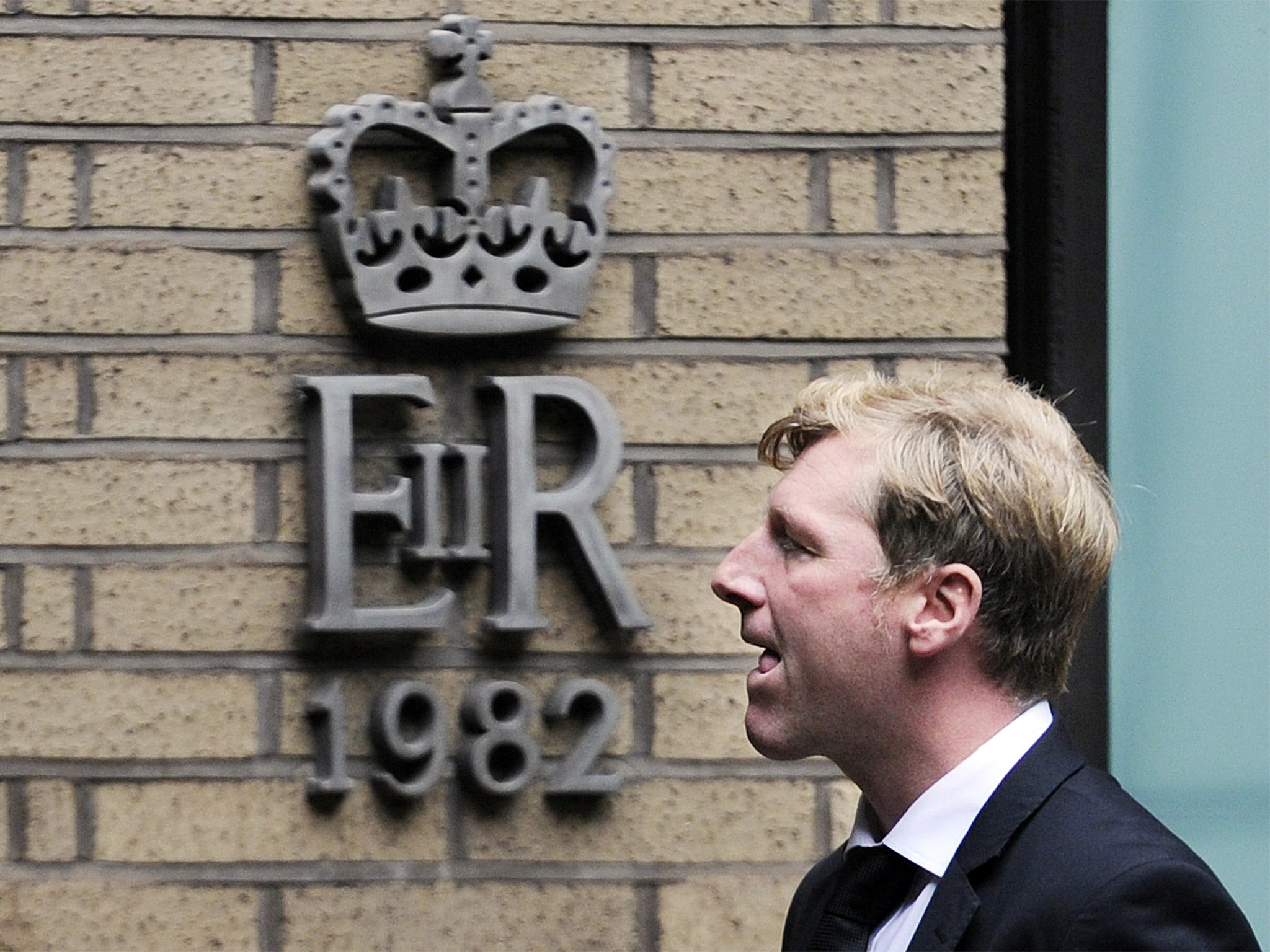 Found not guilty: Terry Farr outside Southwark Crown Court 2013