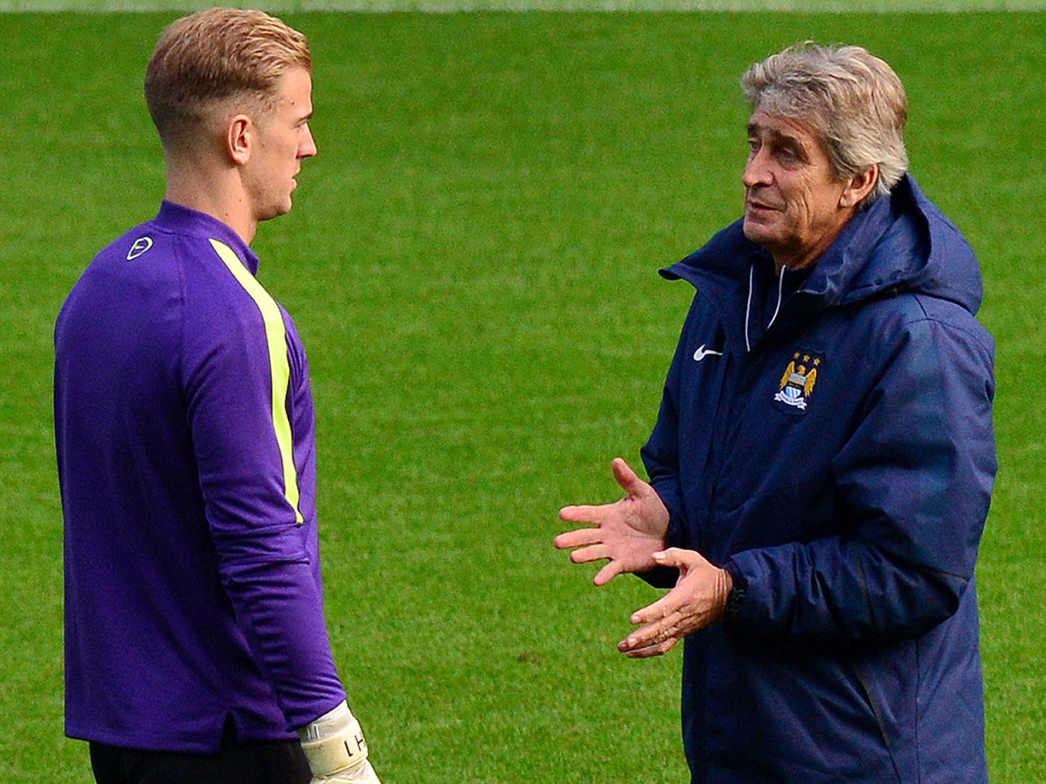 Pellegrini talks with Hart