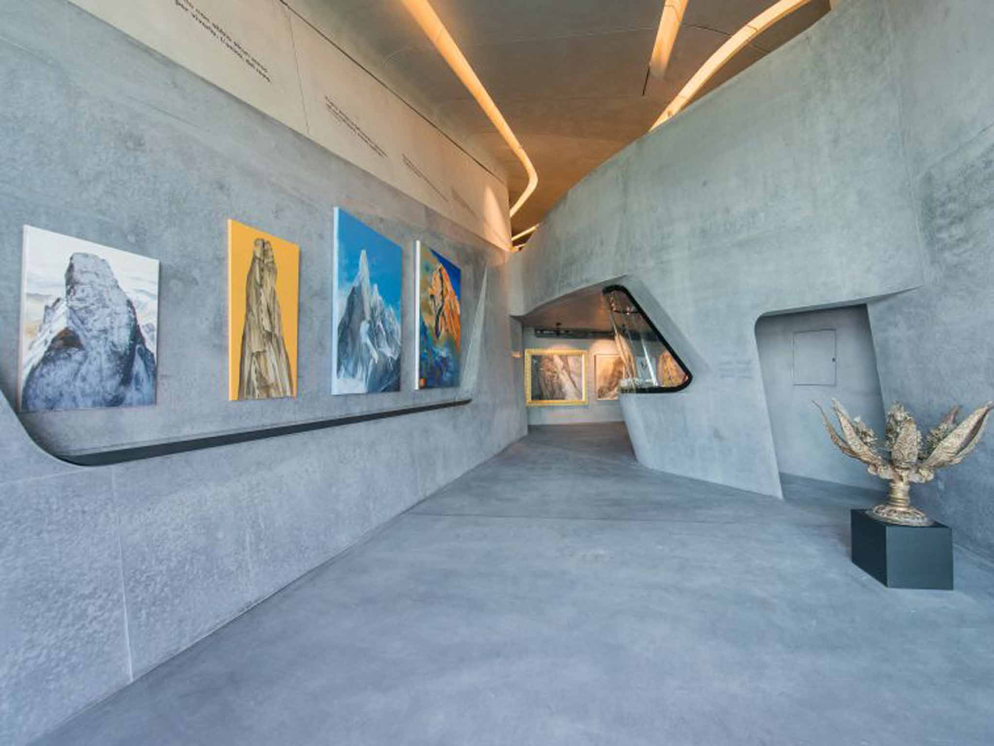 Inside Messner Mountain Museum Corones (Wisthaler.com)