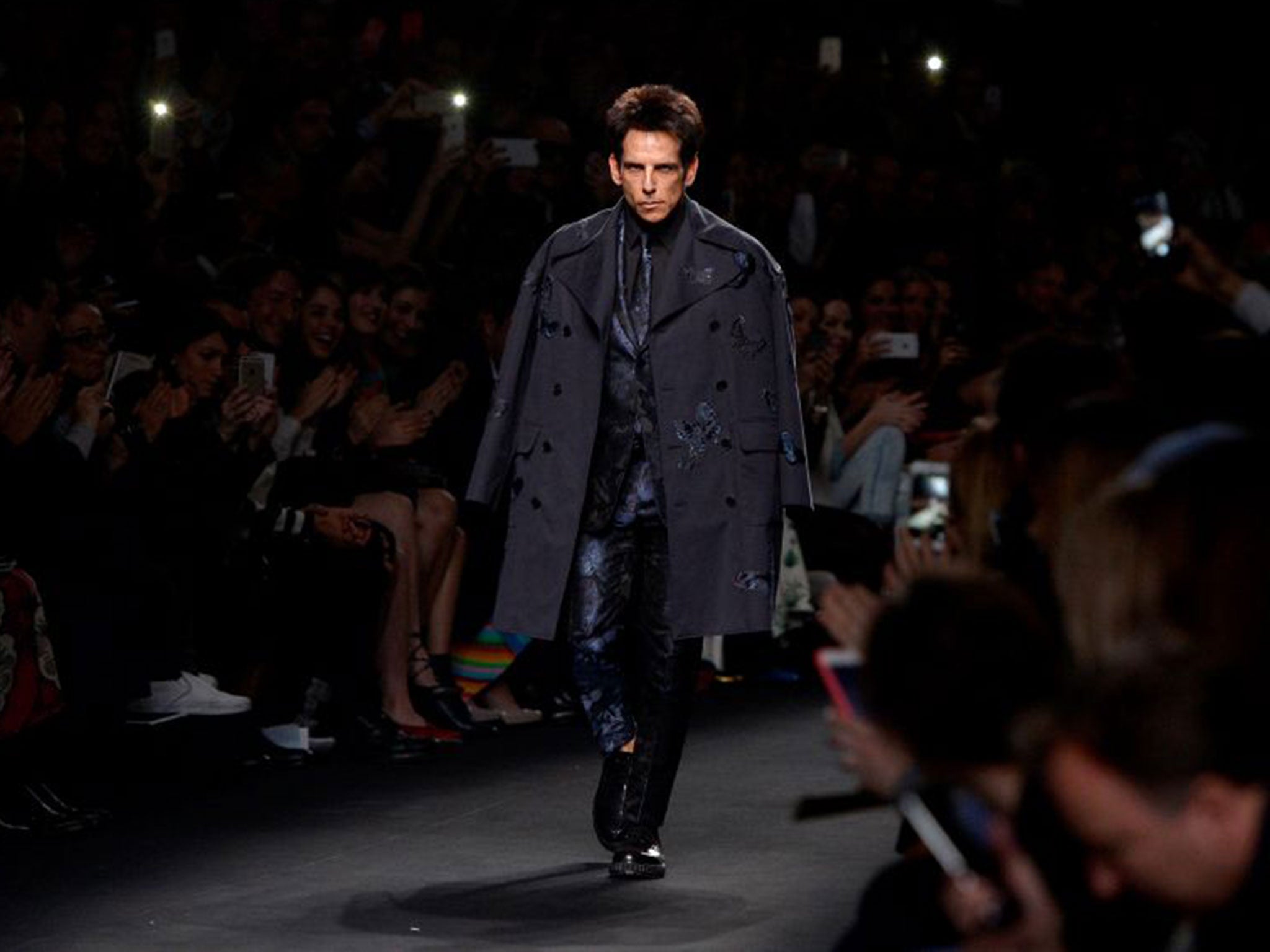 Derek Zoolander dressed in Valentino, autumn/winter 2015