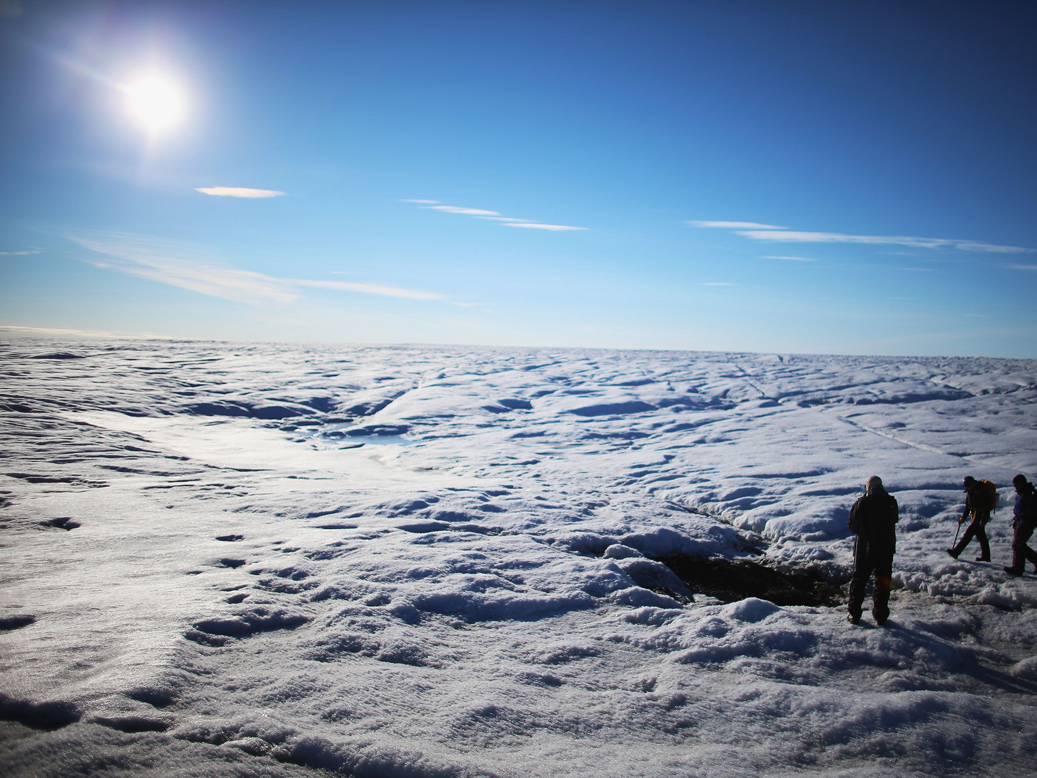 Chlorine chemicals which destroy ozone are at their most active during cold weather