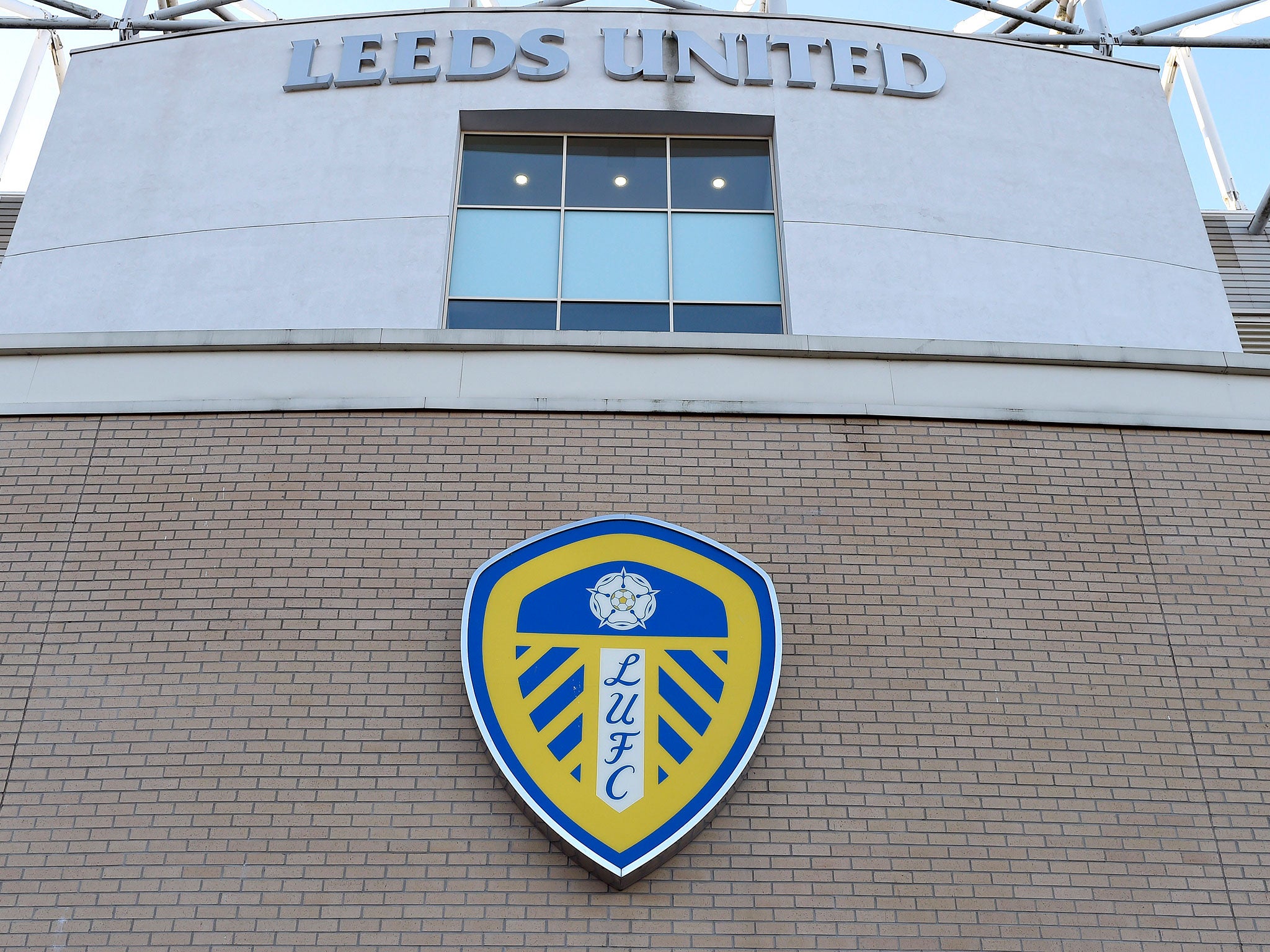 A view of Leeds United's Elland Road stadium