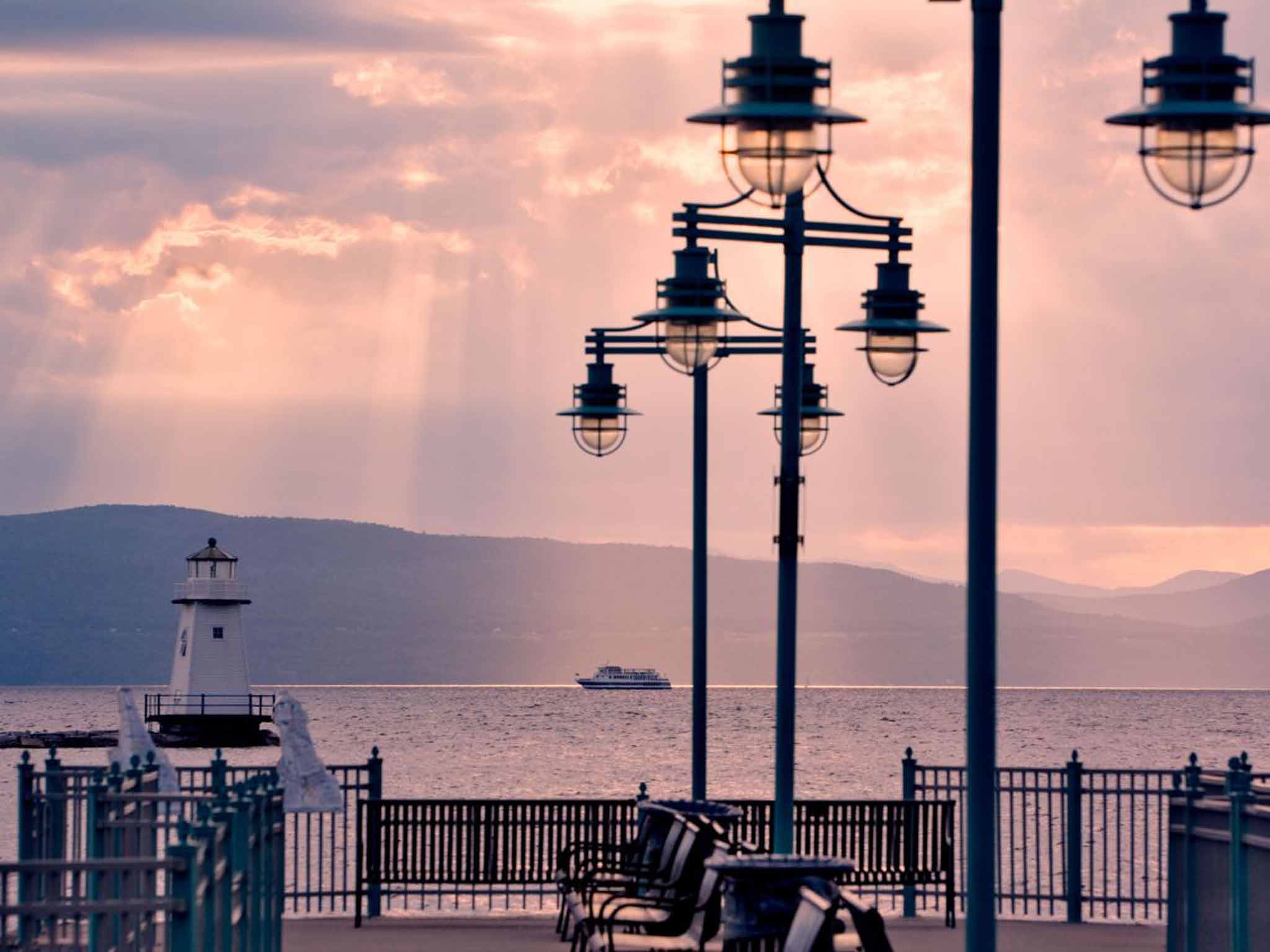 Burlington waterfront