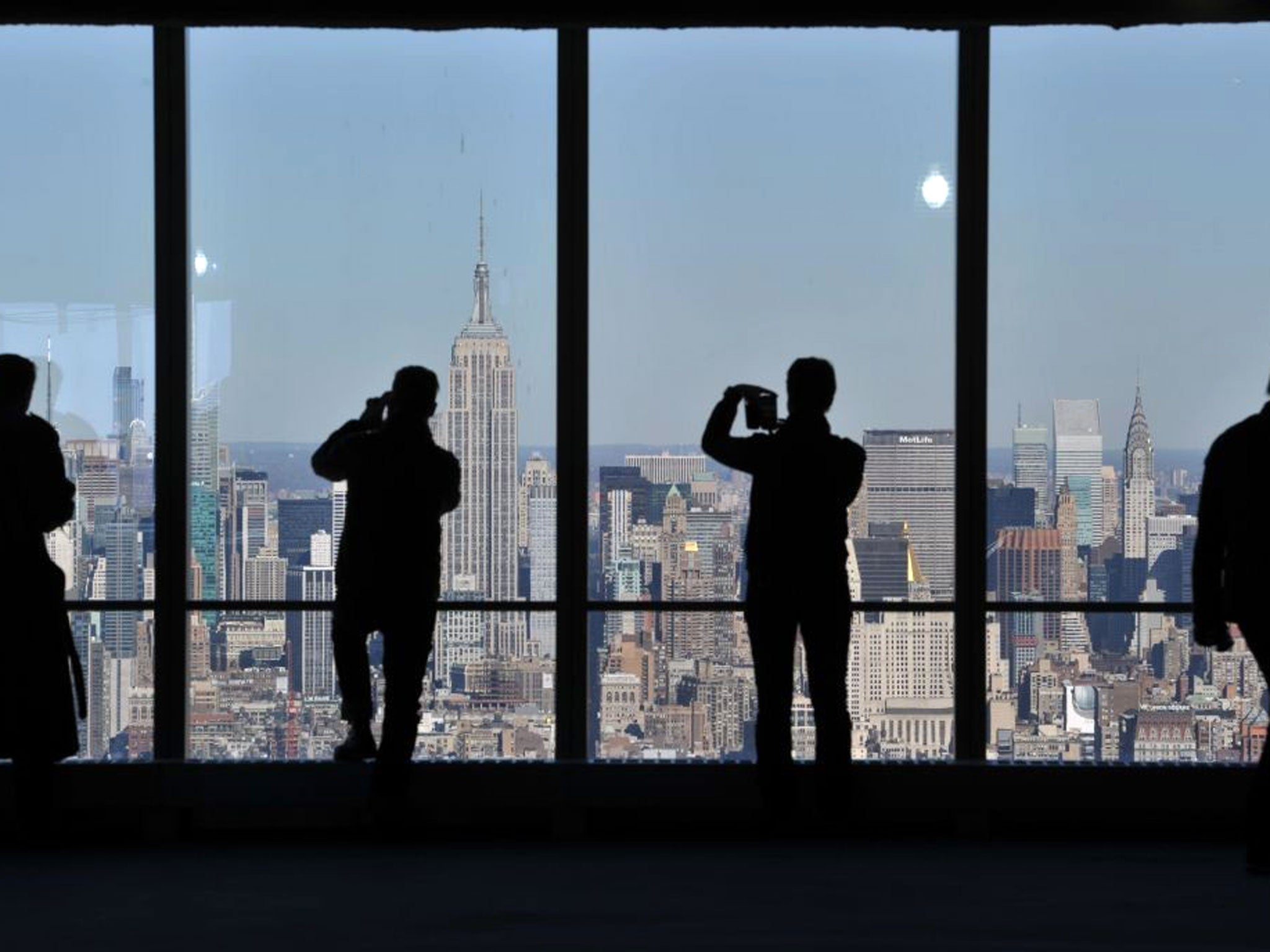 New York skyline: traveller’s cheques from a trip to the US were a passport to frustration