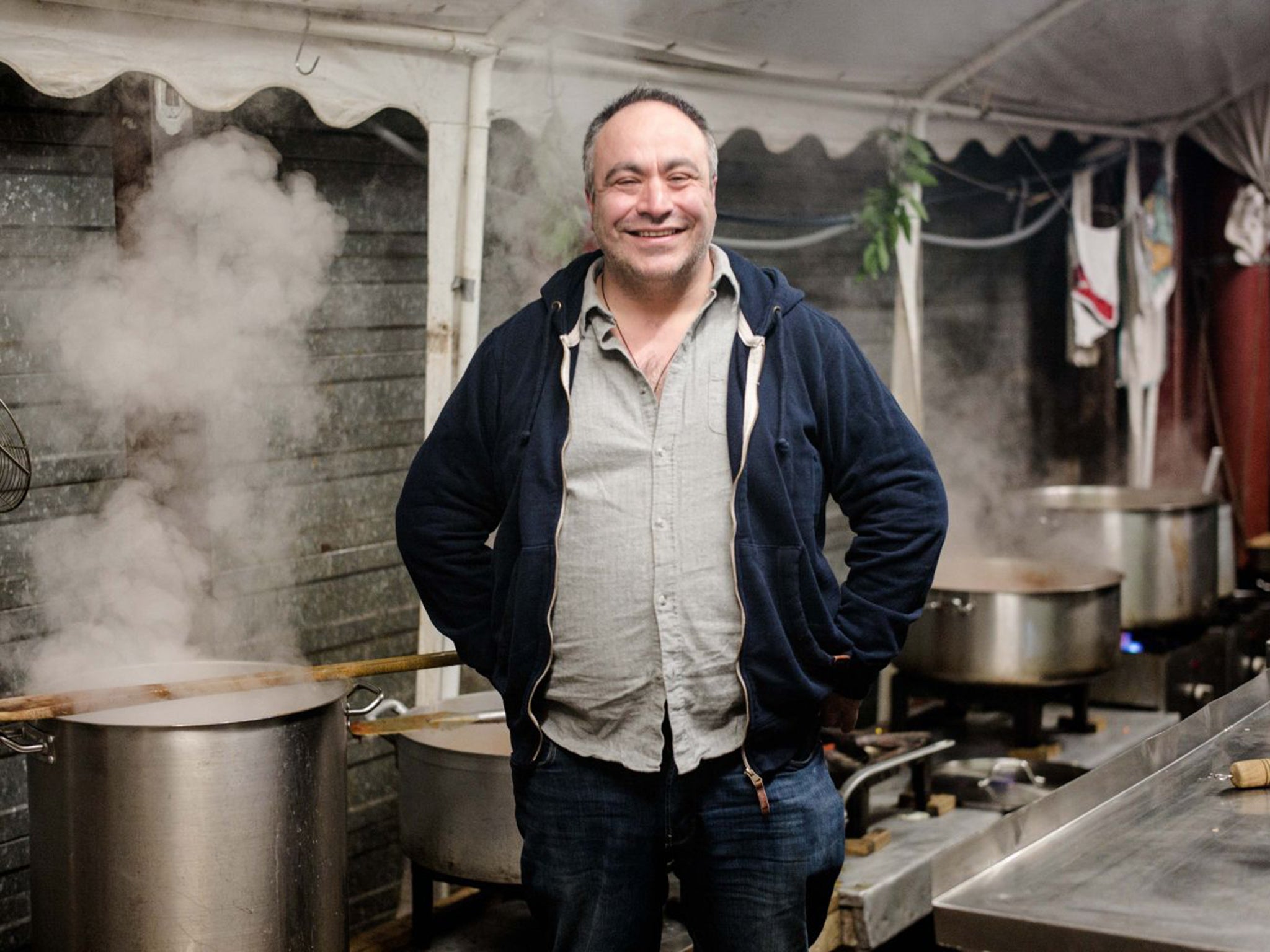 Steve Bedlam, director of the Refugee Community Kitchen