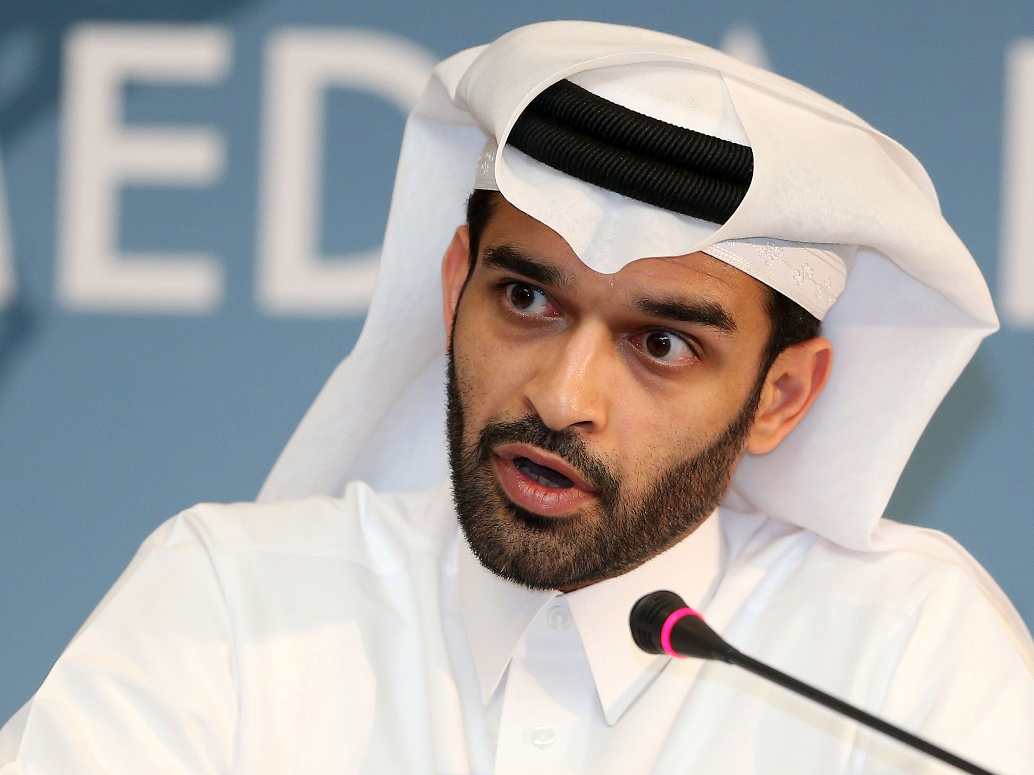 
Hassan al-Thawadi, head of the Qatar 2022 World Cup organising committee