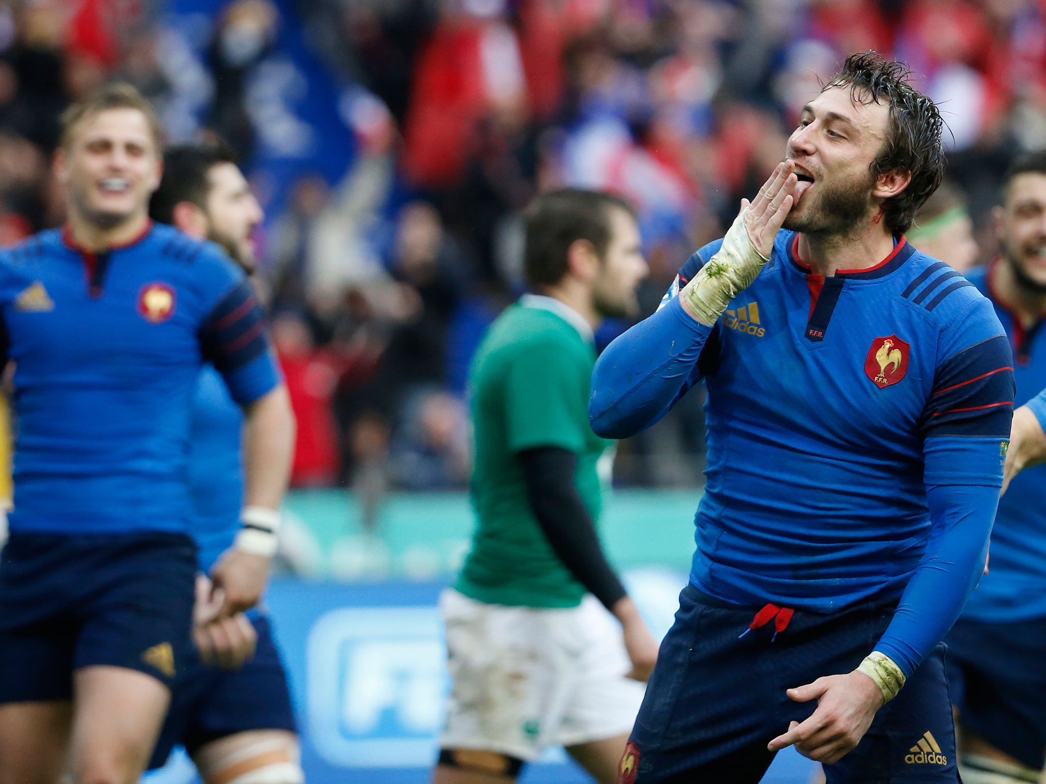 Maxime Medard scored the only try of the match.