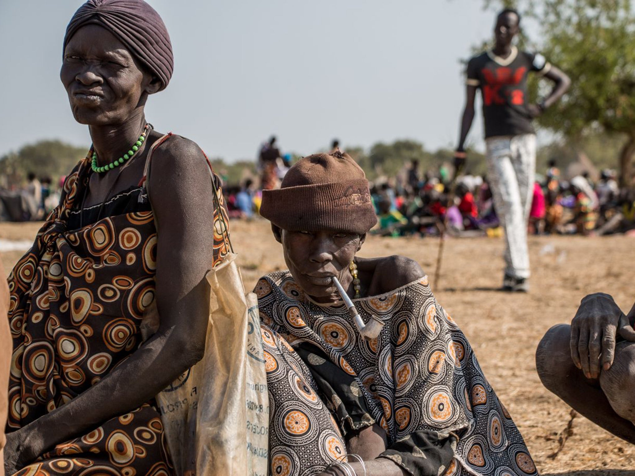 Famine is threatening the lives of 40,000 people in Nyal