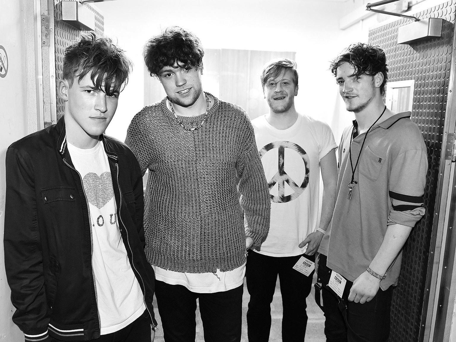 Members of band Viola Beach