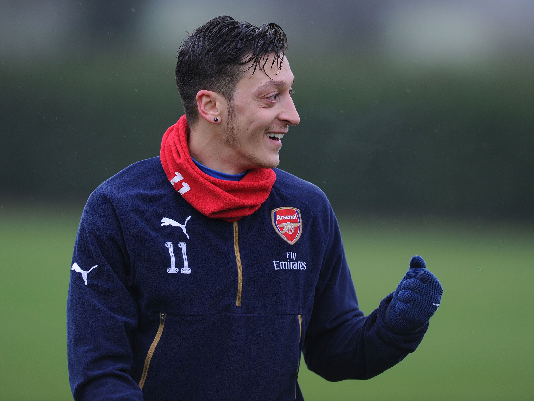 Mesut Ozil will be key for Arsenal during the run-in