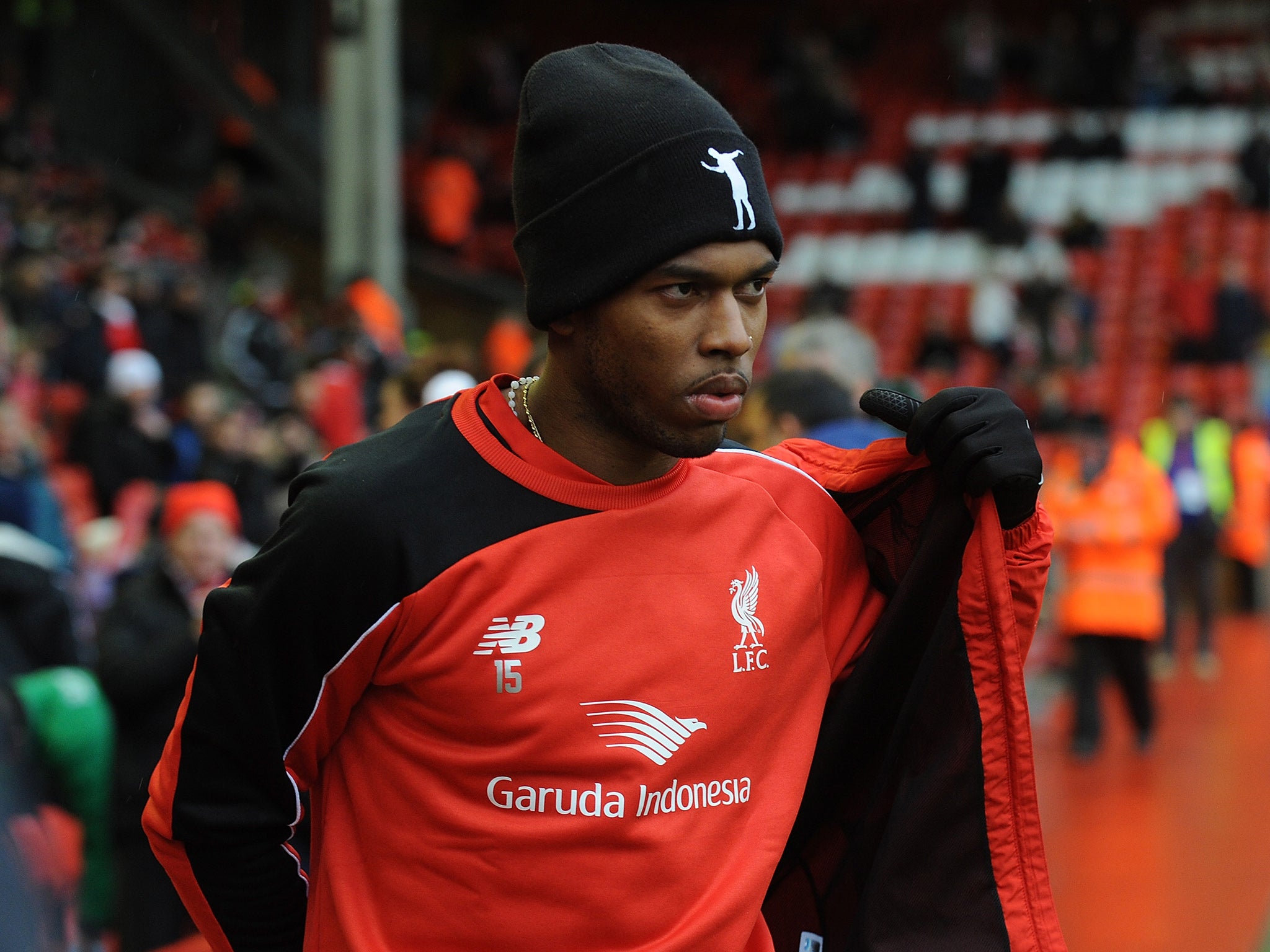 Liverpool striker Daniel Sturridge