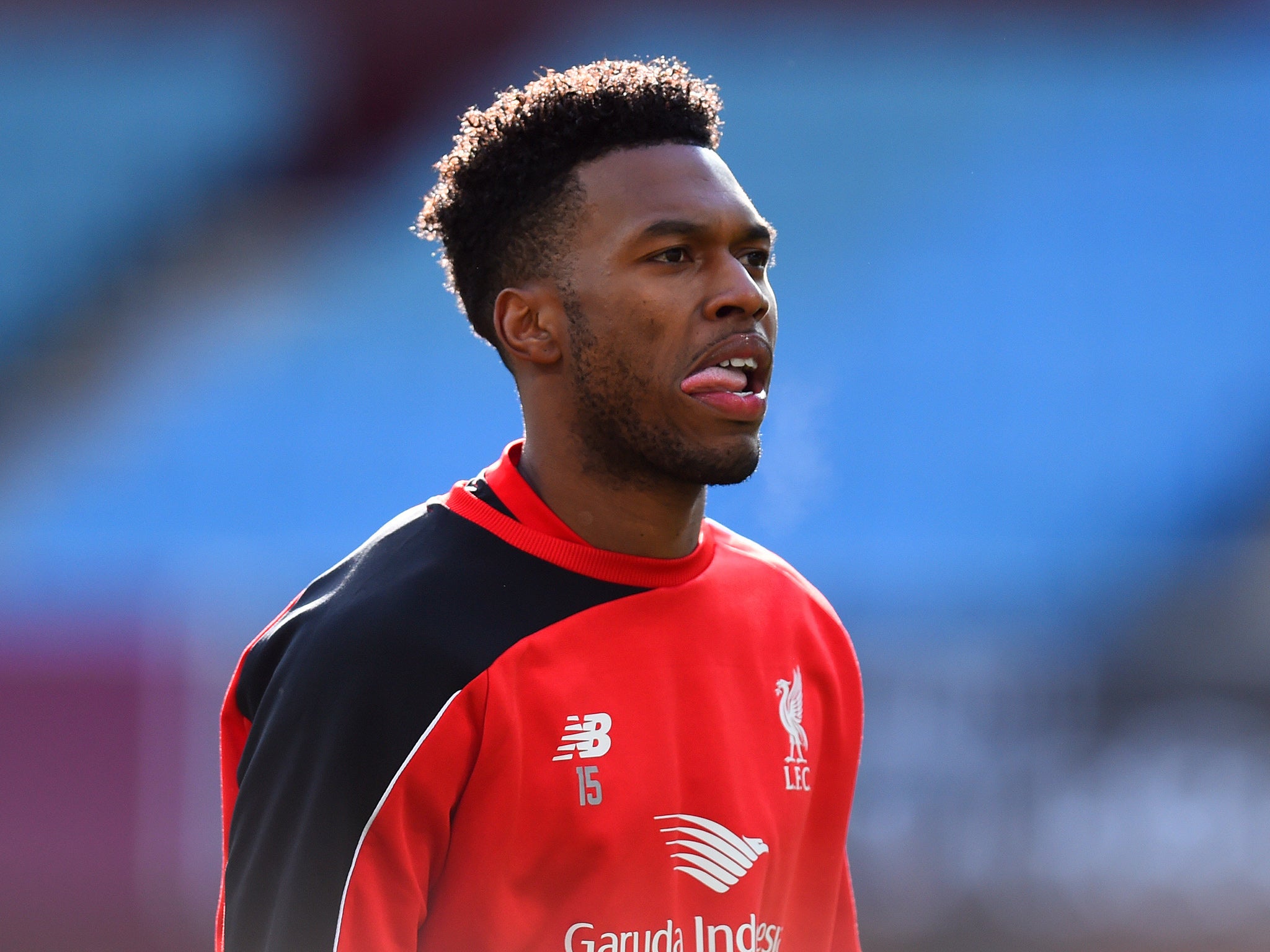 Liverpool striker Daniel Sturridge