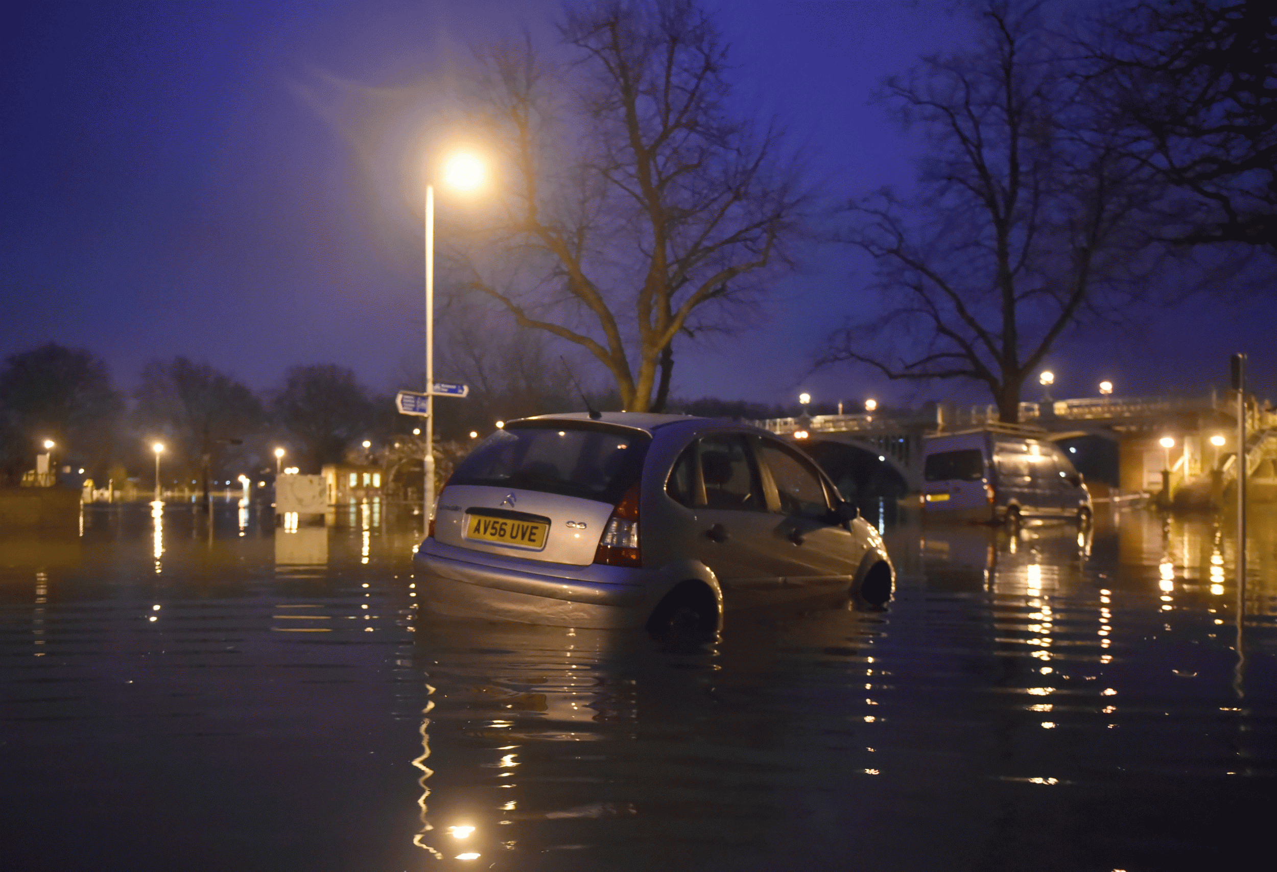 Flooding in Putney, London Reuters