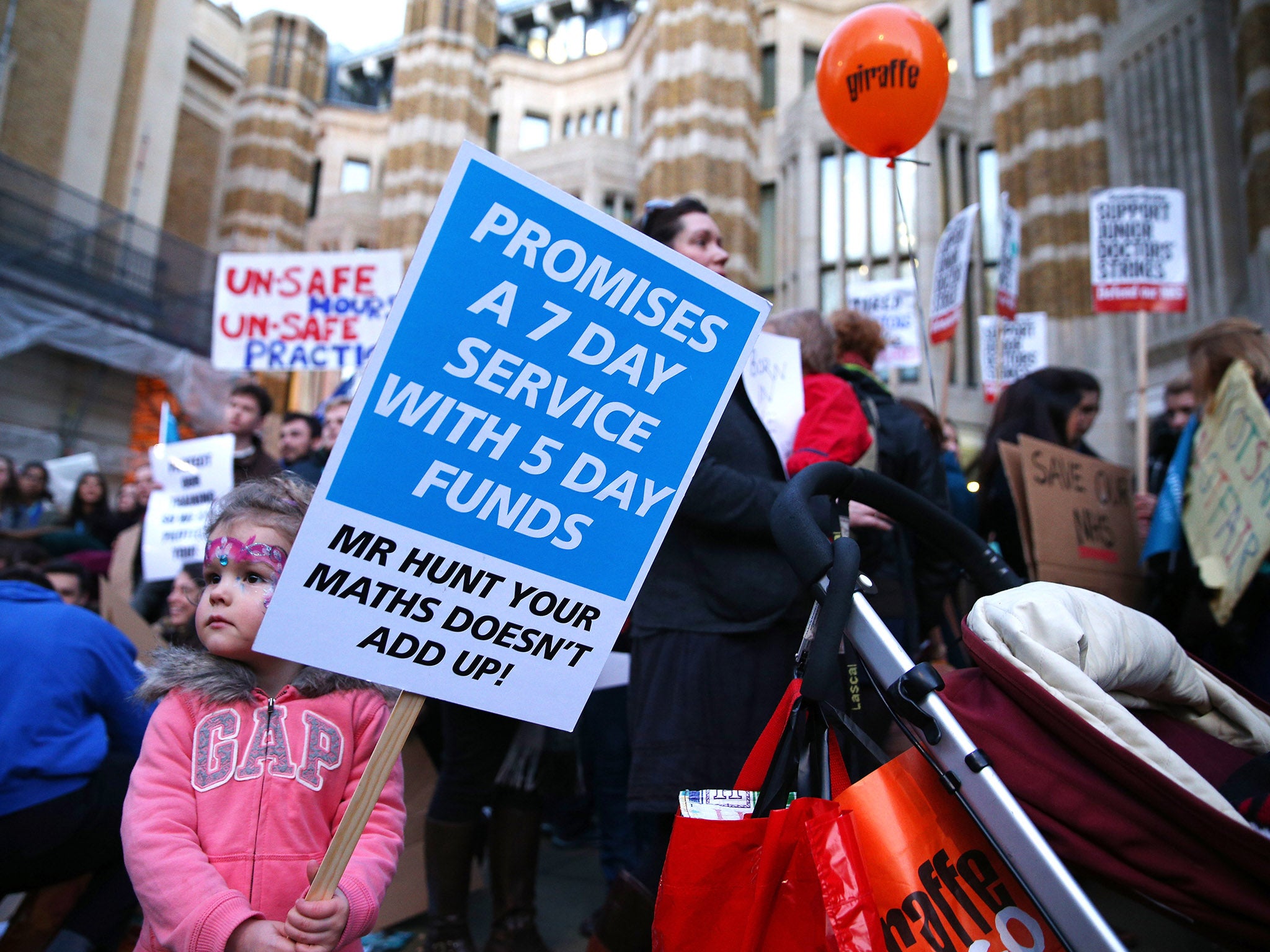 Jeremy Hunt has been accused of losing control of NHS finances (Getty)