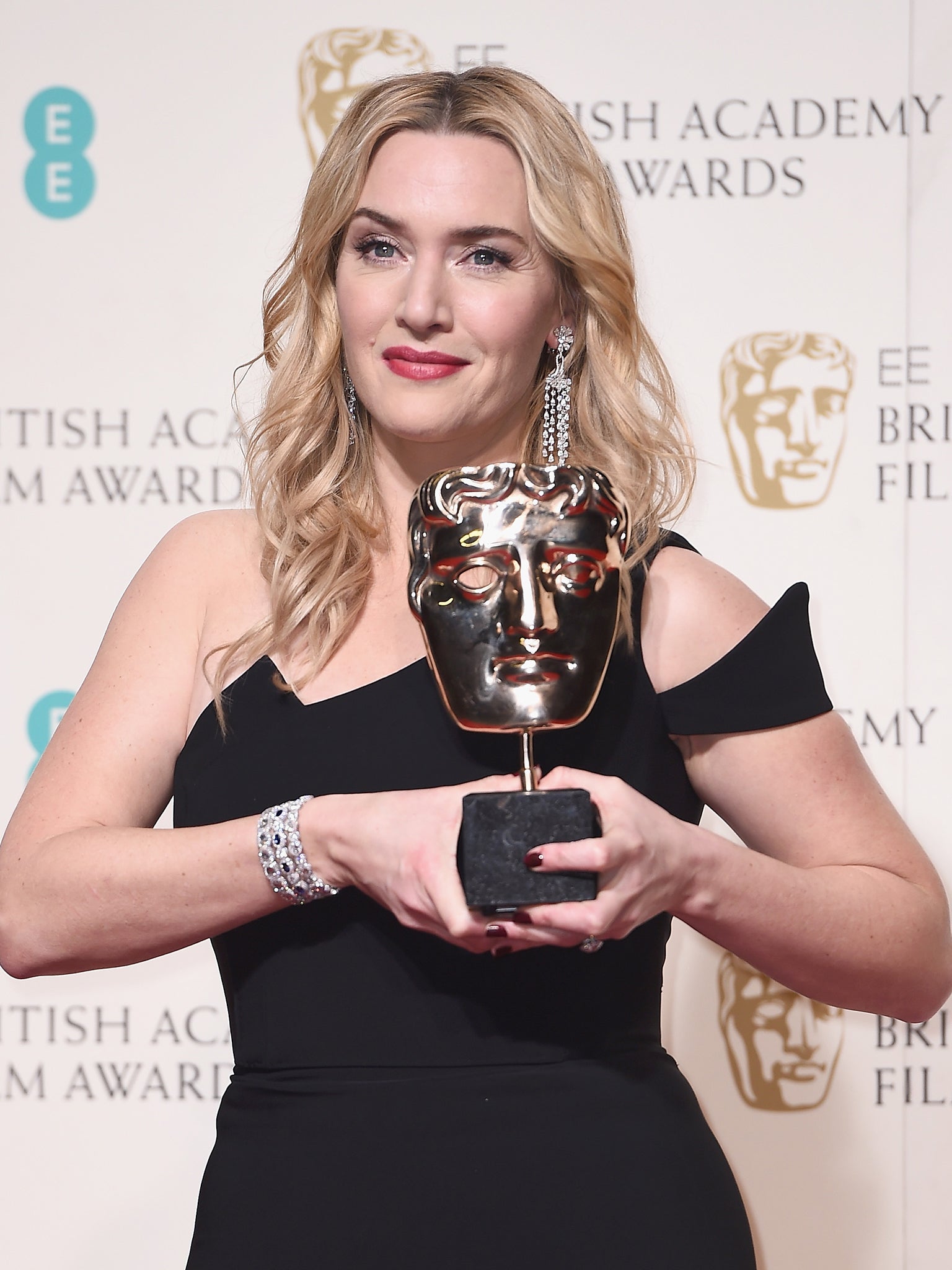 Winslet winning Best Supporting Actress for her work in ‘Steve Jobs’ in 2016 (Getty)