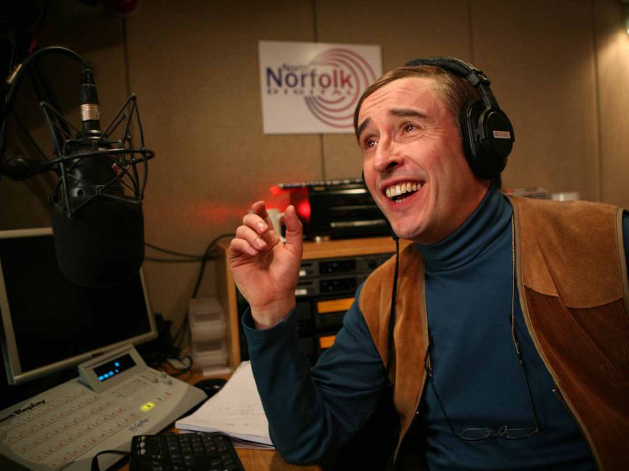 Steve Coogan as Alan Partridge in 'Mid Morning Matters'