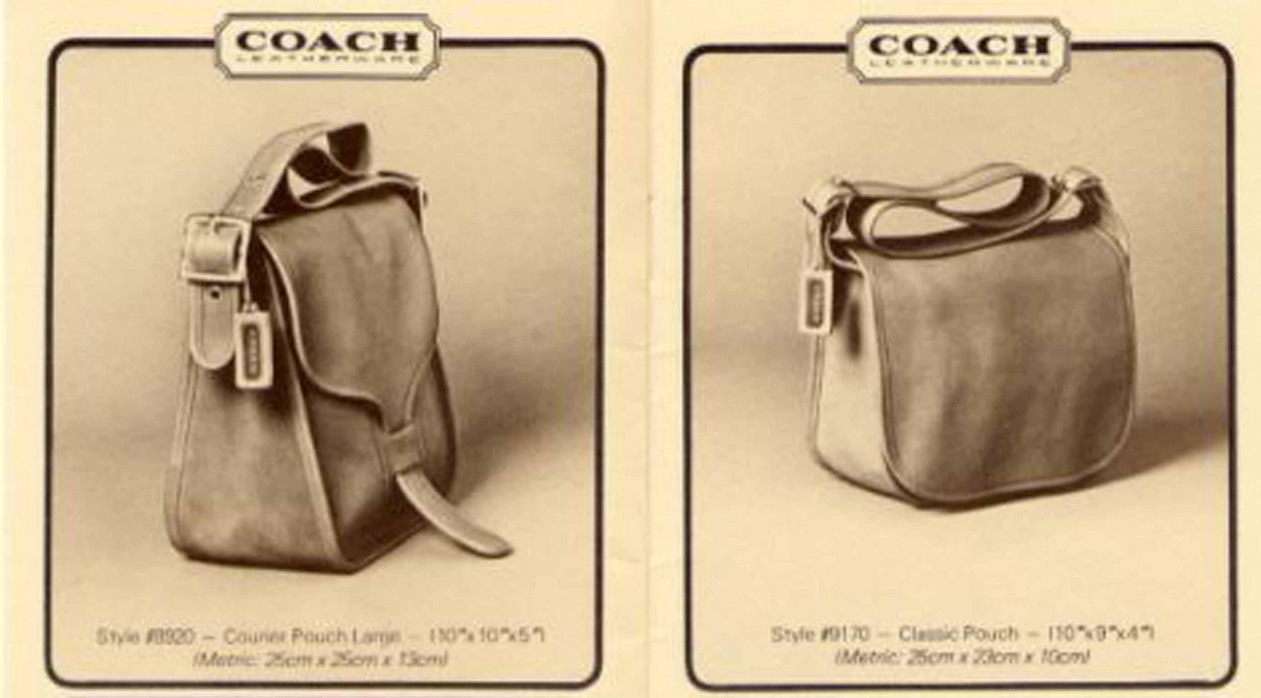 A Coach ad from 1979