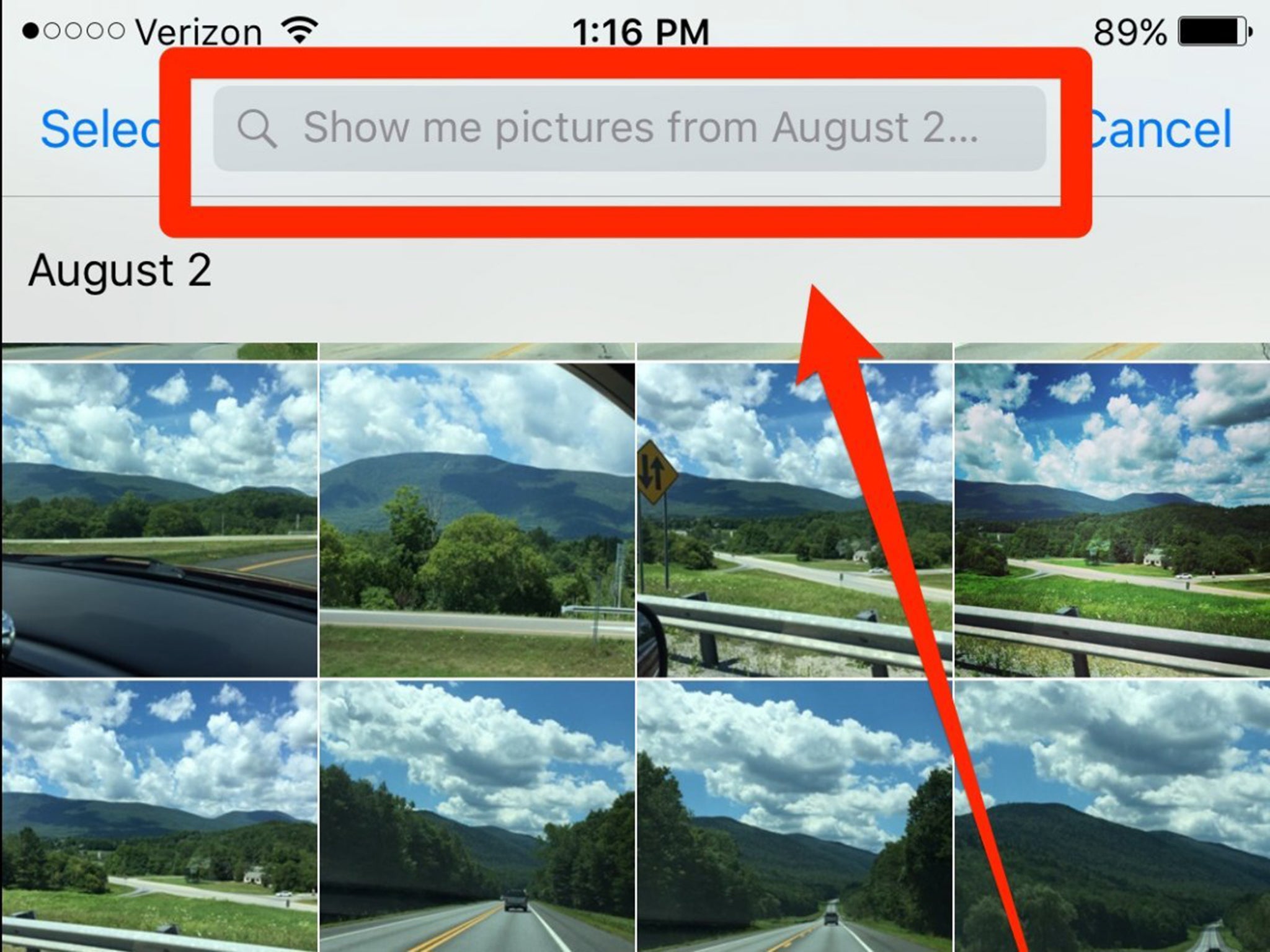 This only works if your iPhone is updated to iOS 9.