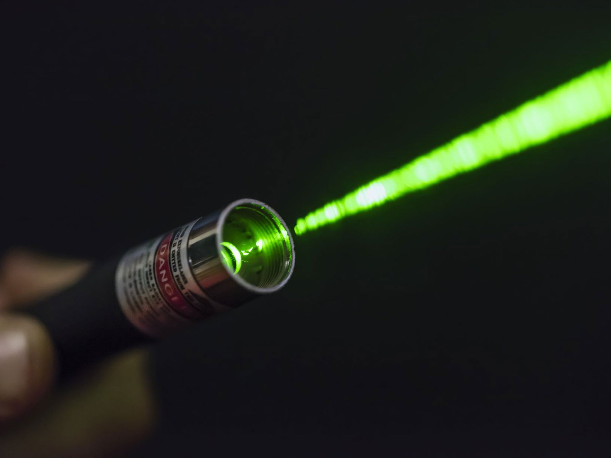 Many laser pointers bought online come from the Far East and can damage eyesight