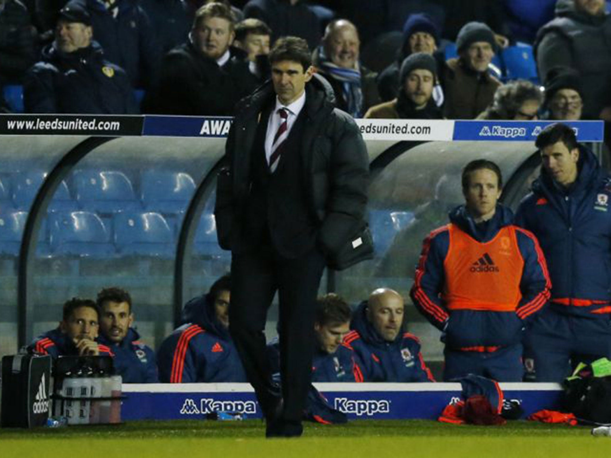 Aitor Karanka's side came up short against Leeds, even with £9m striker Jordan Rhodes in the starting line-up