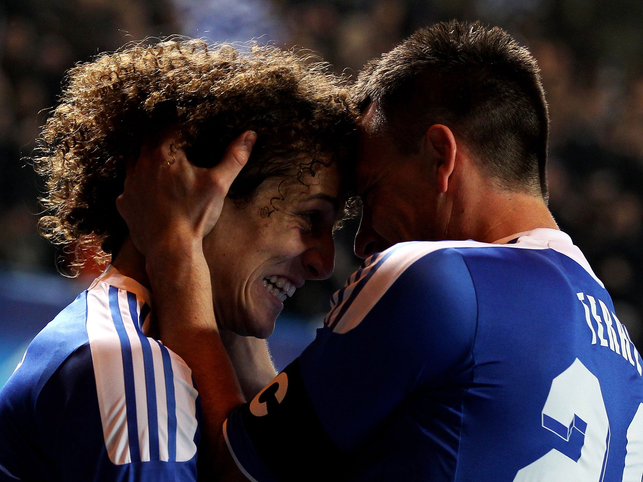 David Luiz believes Chelsea have shown John Terry a 'lack of respect'