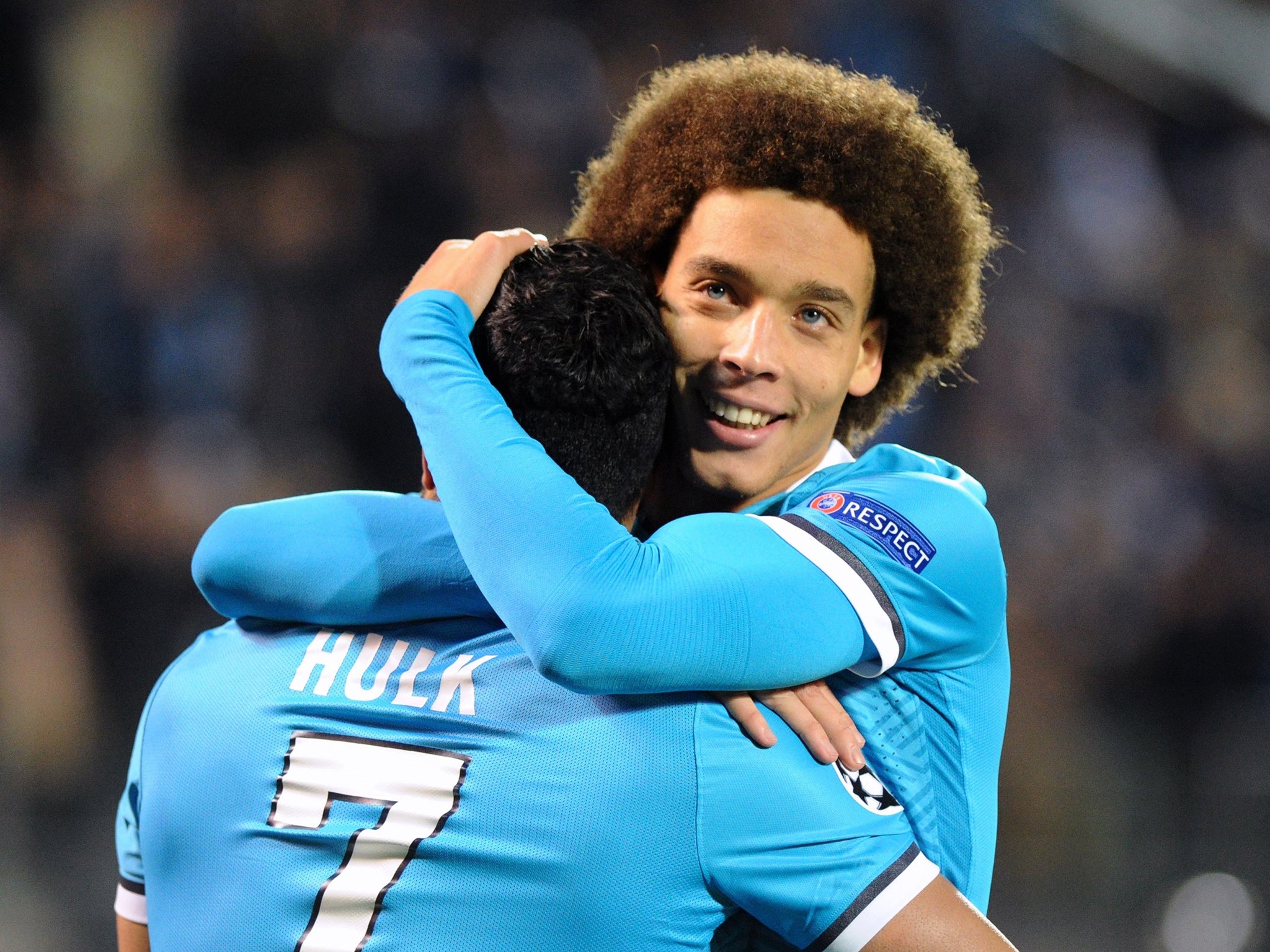 Zenit St Petersburg midfielder Axel Witsel