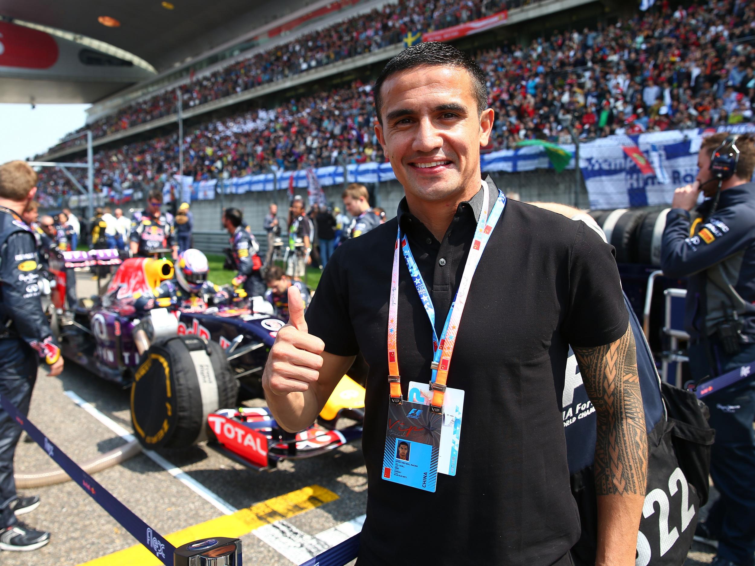 Former Everton midfielder Tim Cahill