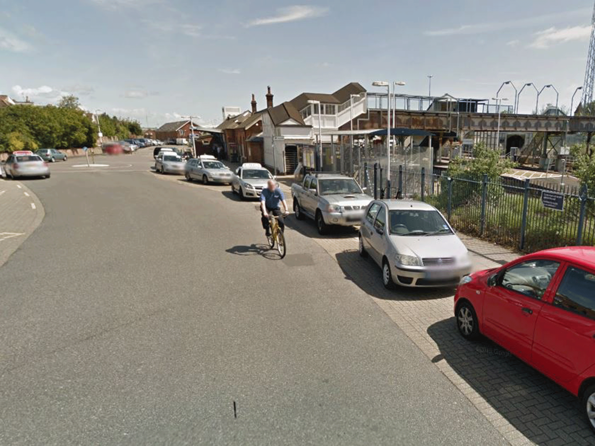 Fratton train station in Portsmouth where the couple were trying to get to