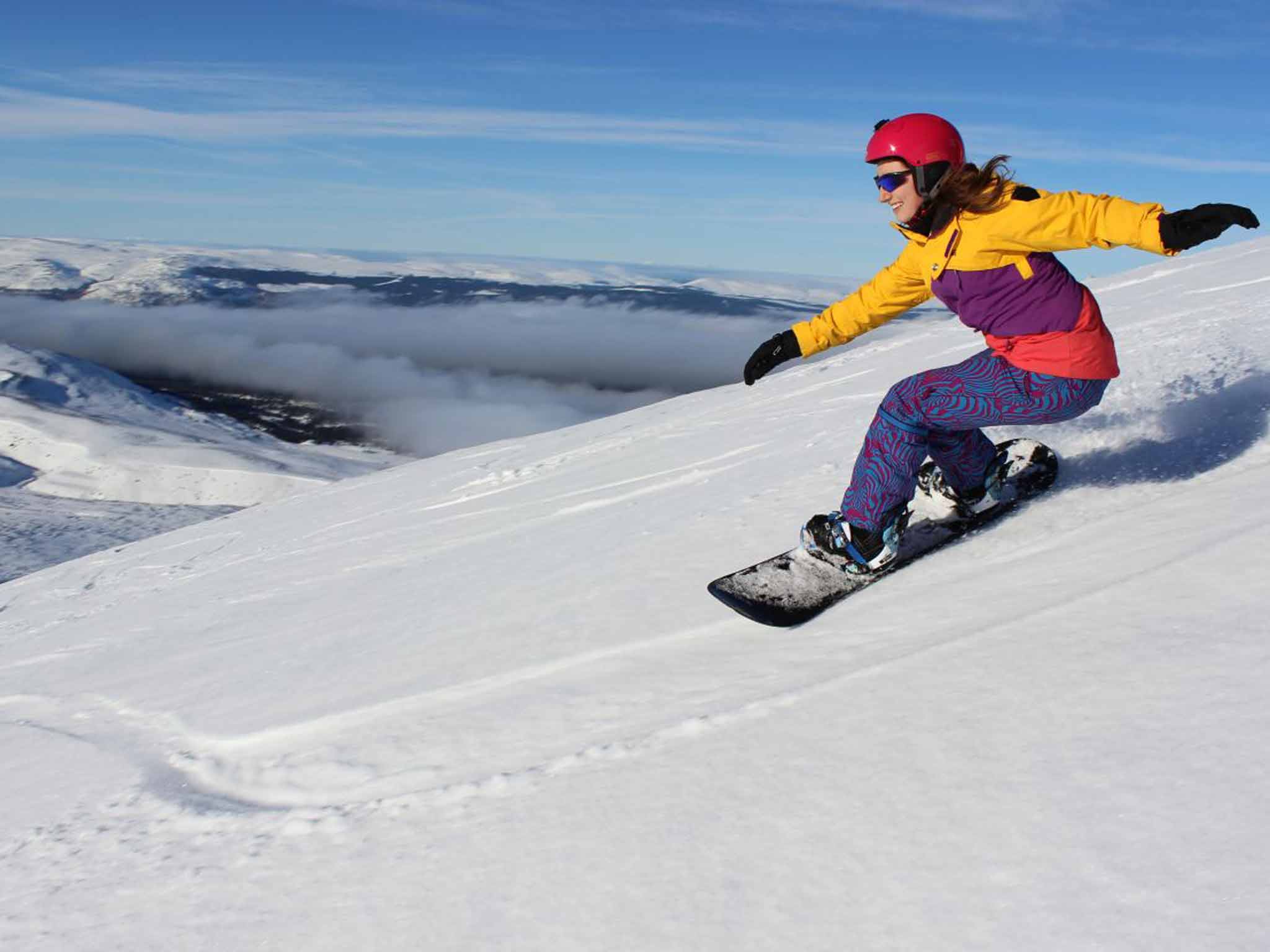 Slope off: snowboarding at Cairngorm