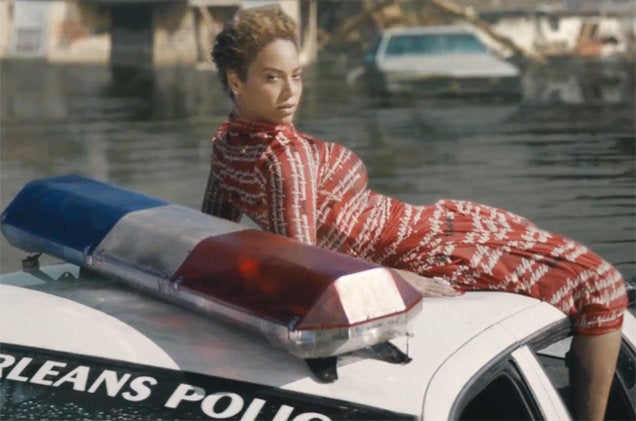 &#13;
Beyoncé lounging in her "Formation" video. Columbia&#13;