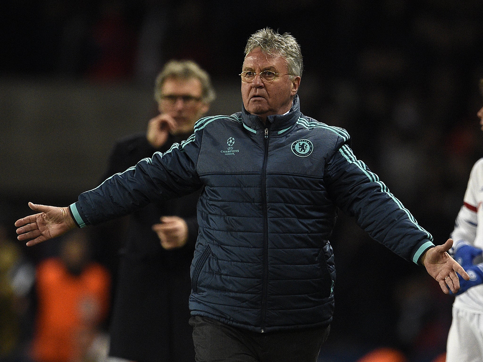 Chelsea interim manager Guus Hiddink