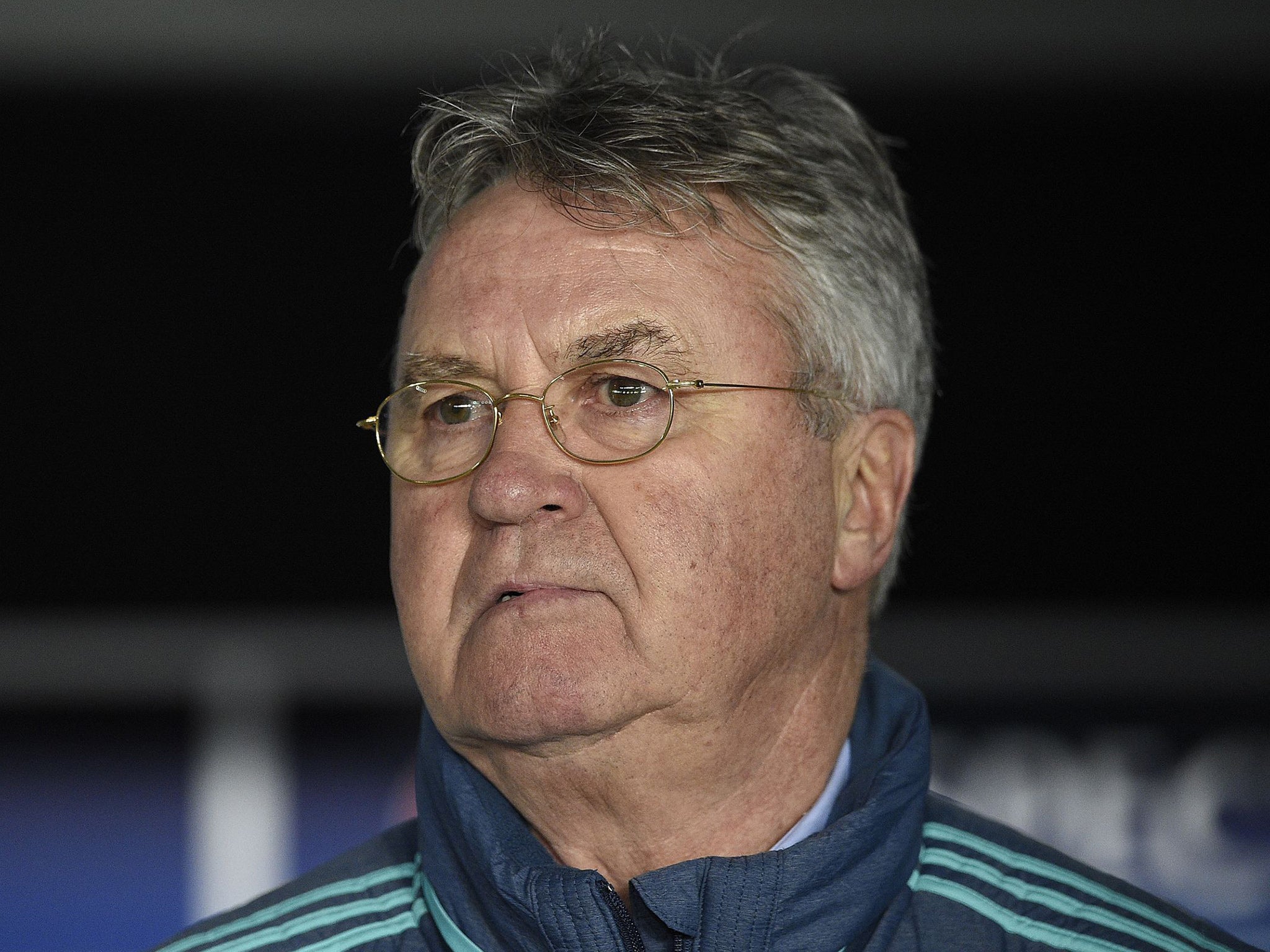 Chelsea interim manager Guus Hiddink