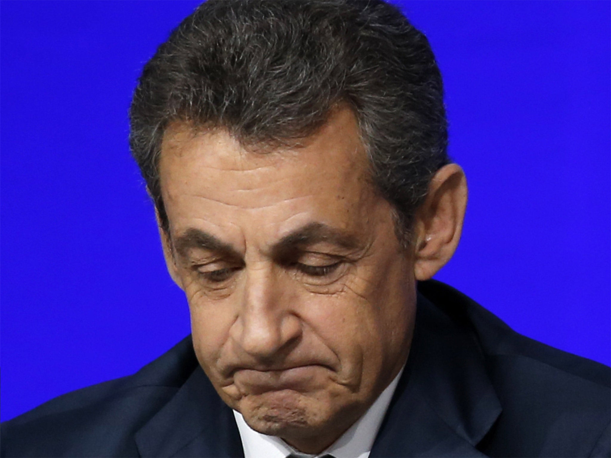 Nicolas Sarkozy is accused of overspending in his previous election campaign