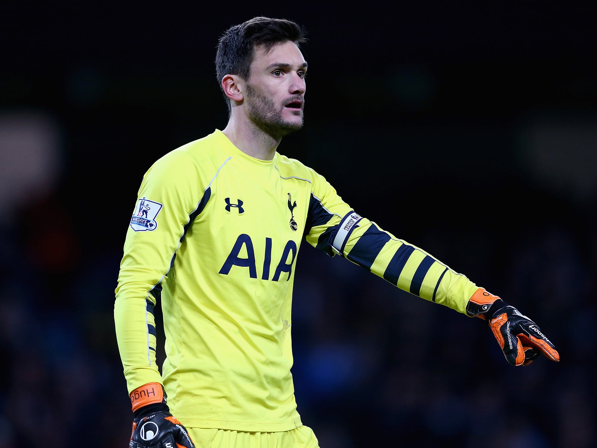 Tottenham Hotspur goalkeeper Hugo Lloris